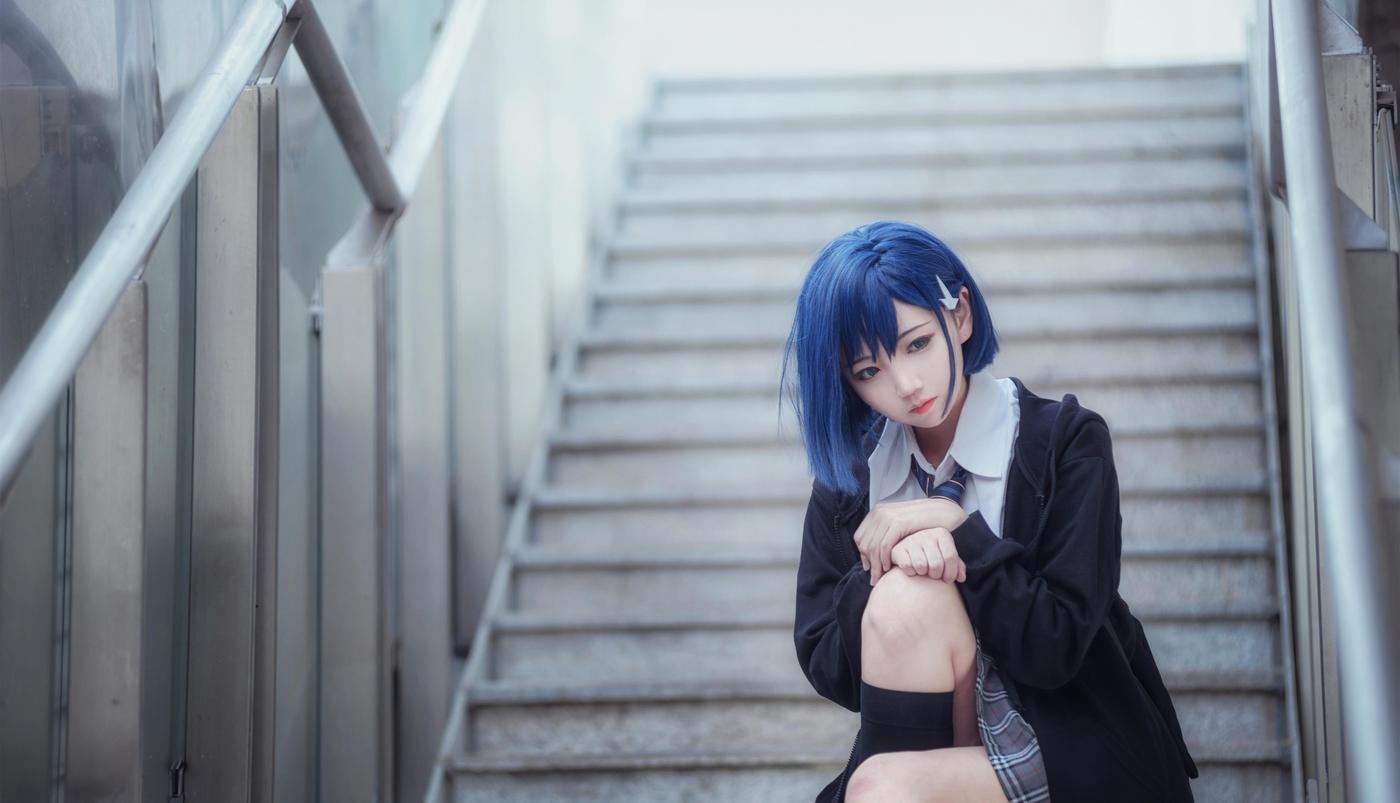 楚楚子w – NO.82 -COS-DARLING IN THE FRANXX COS 02 莓制服 [39P]插图