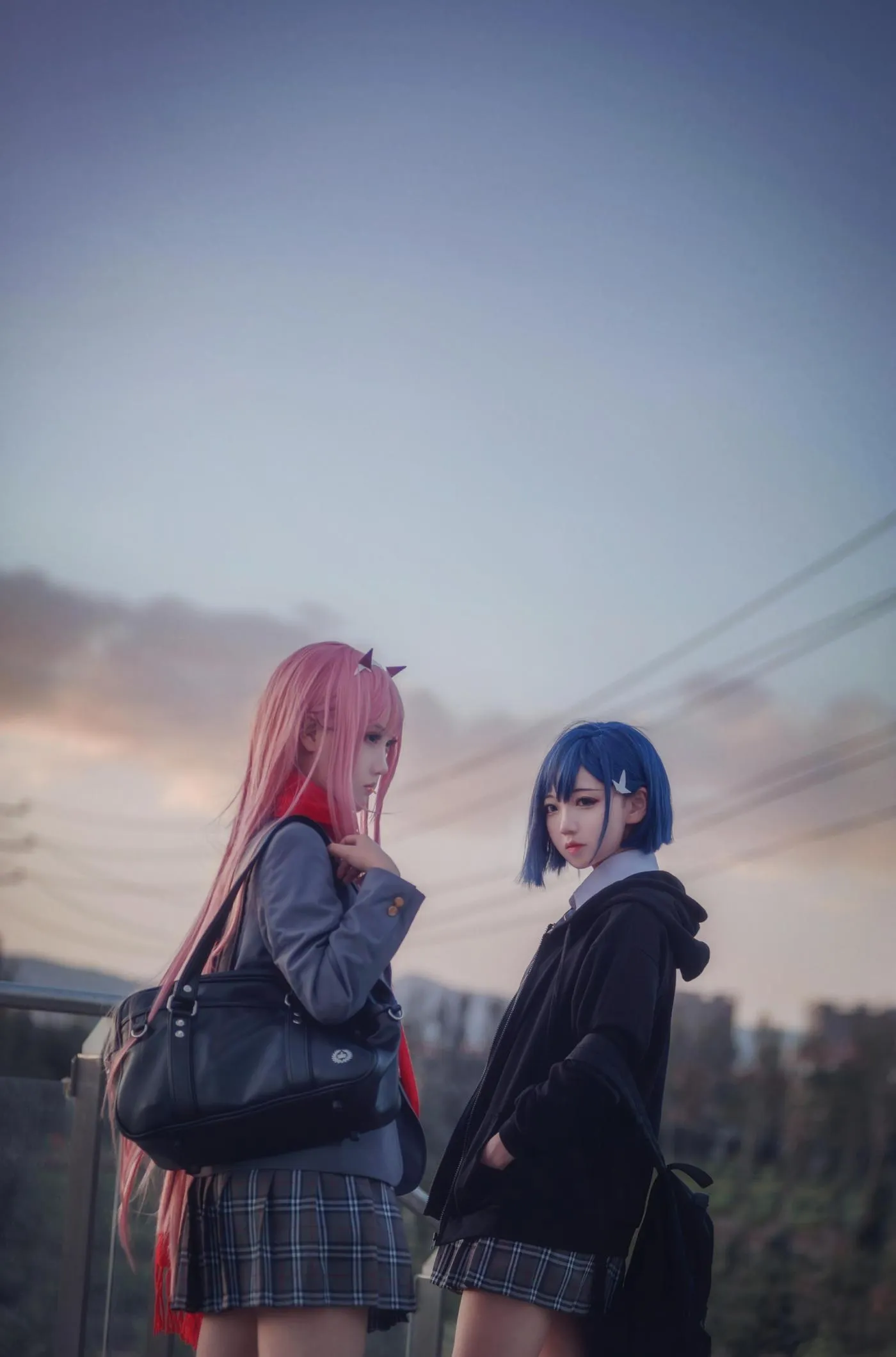 楚楚子w – NO.82 -COS-DARLING IN THE FRANXX COS 02 莓制服 [39P]插图8