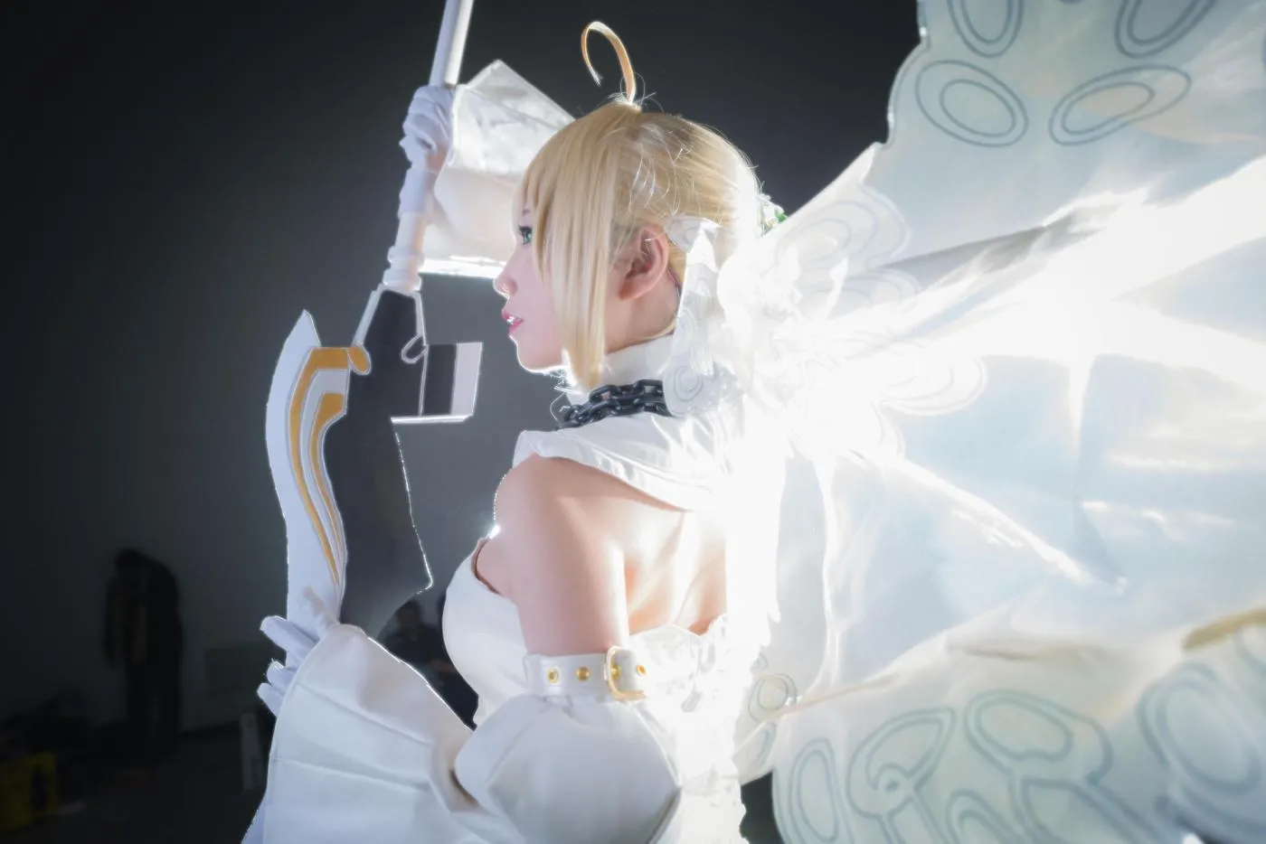 楚楚子w – NO.83 COS-FATE GRAND ORDER COS花嫁尼禄 [8P]插图6
