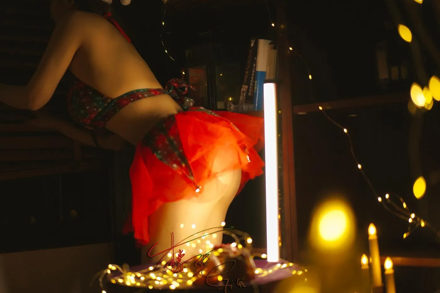 樱晚gigi – NO.17 粉丝群收费写真17 ChristmasDay [28P]插图6