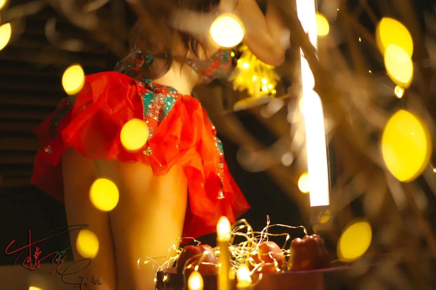 樱晚gigi – NO.17 粉丝群收费写真17 ChristmasDay [28P]插图7