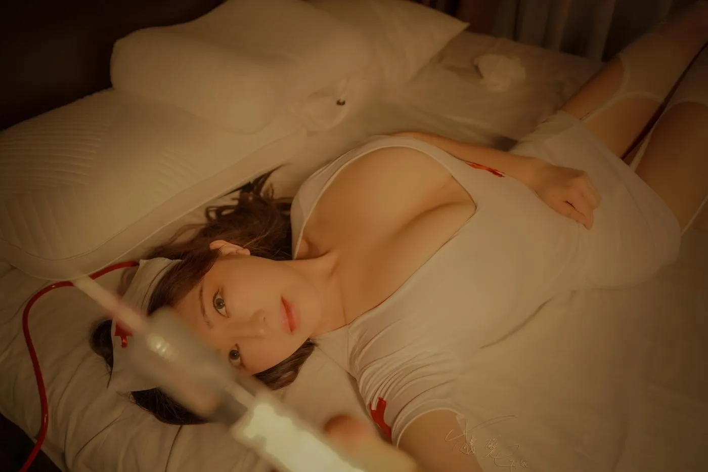 樱晚gigi – NO.19 粉丝群收费写真19 初雪 [21P]插图2