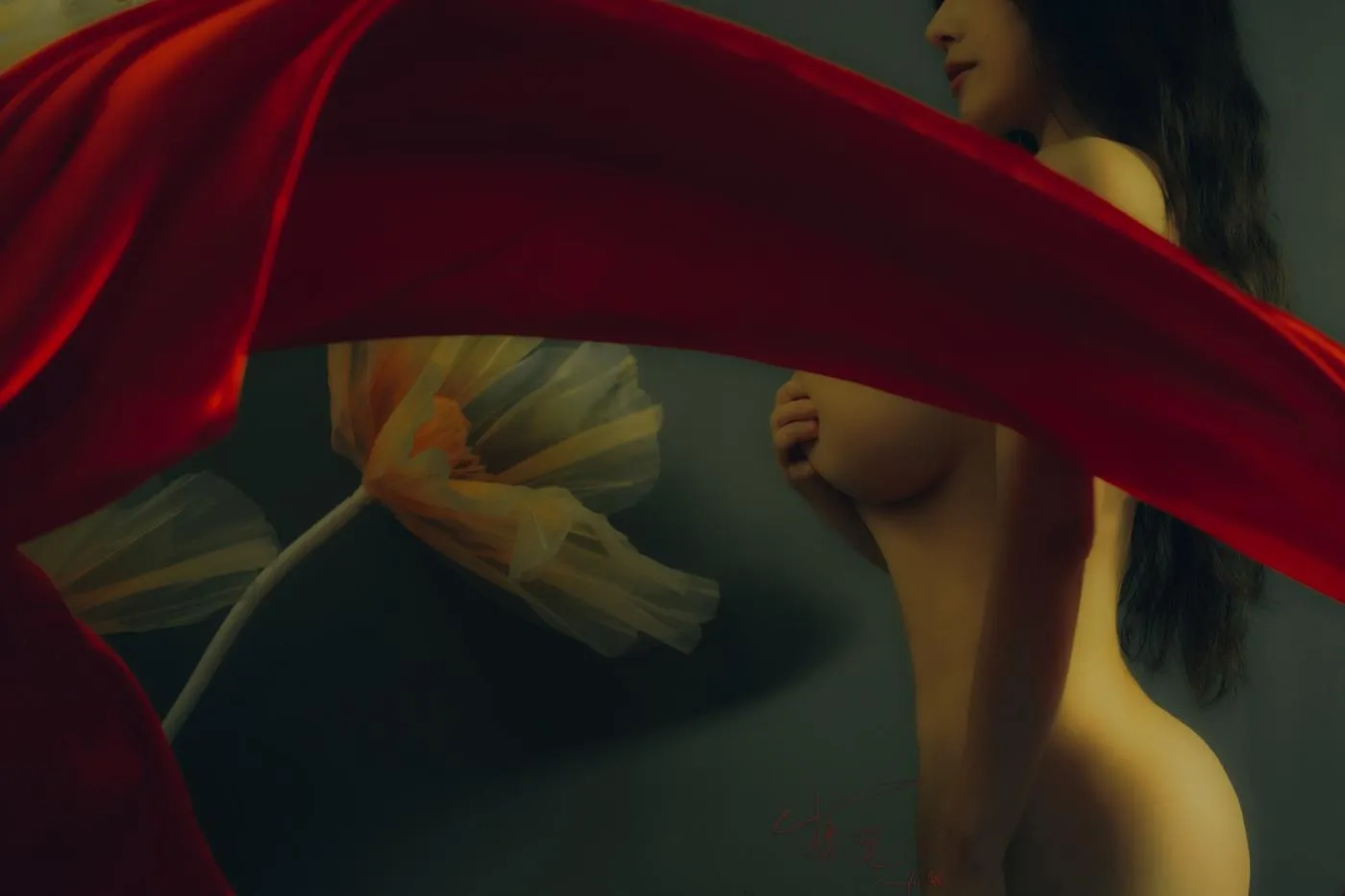 樱晚gigi – NO.21 粉丝群收费写真21 春.染 [25P]插图6