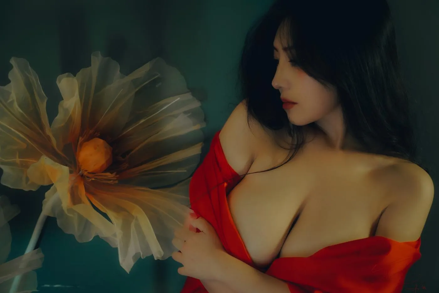 樱晚gigi – NO.21 粉丝群收费写真21 春.染 [25P]插图5