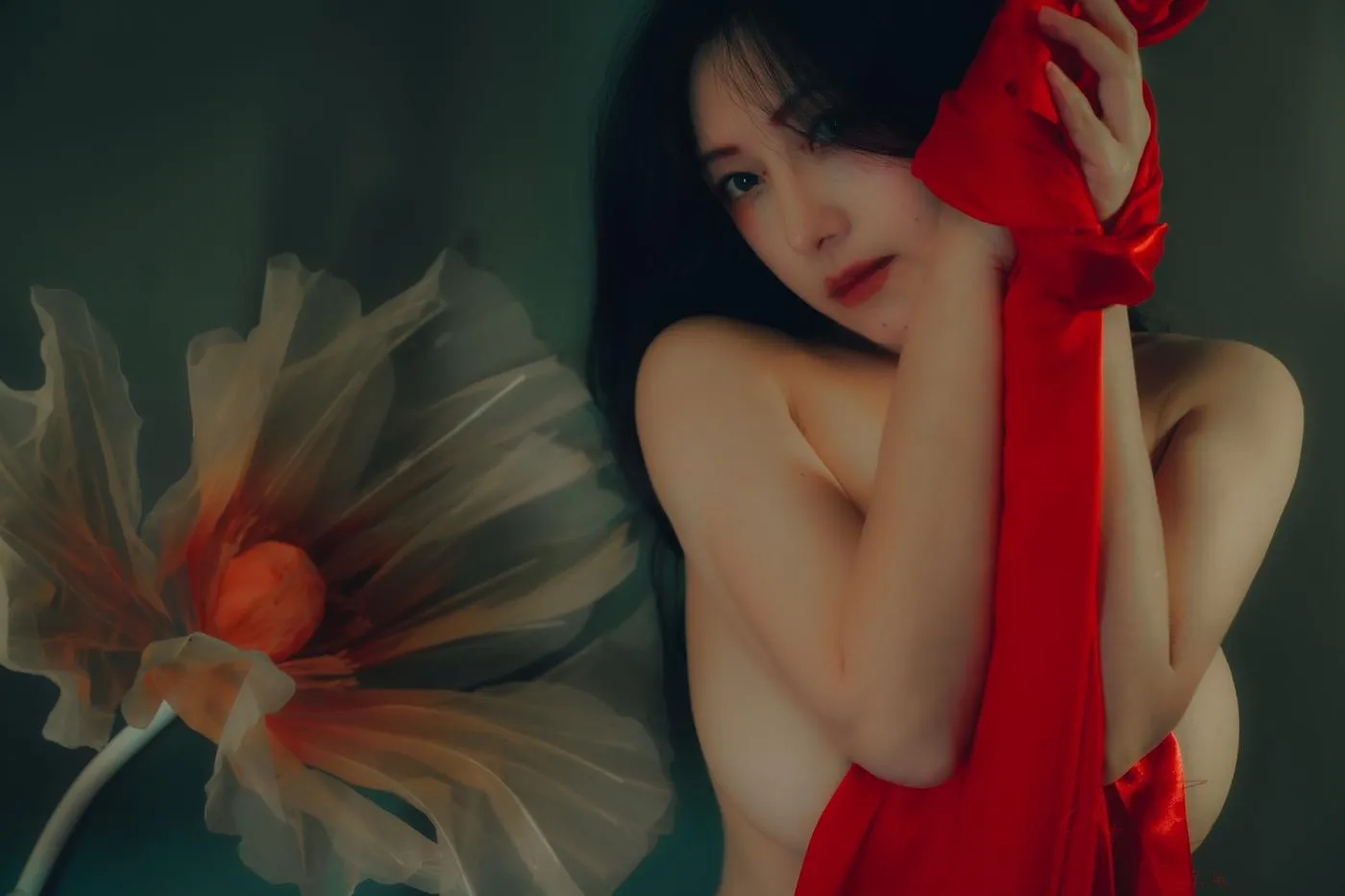 樱晚gigi – NO.21 粉丝群收费写真21 春.染 [25P]插图9