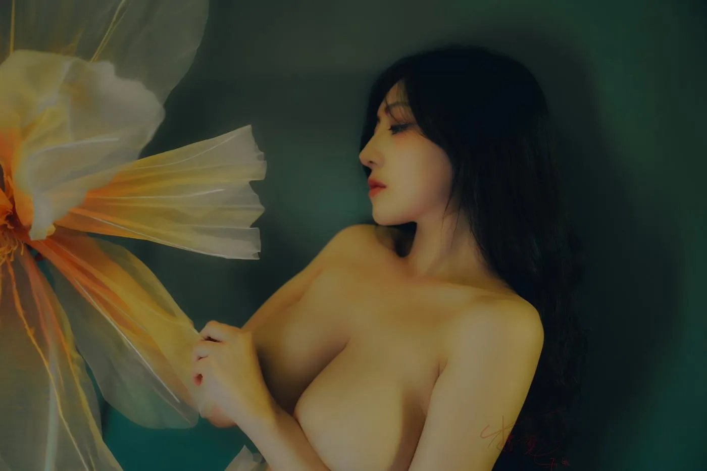 樱晚gigi – NO.21 粉丝群收费写真21 春.染 [25P]插图