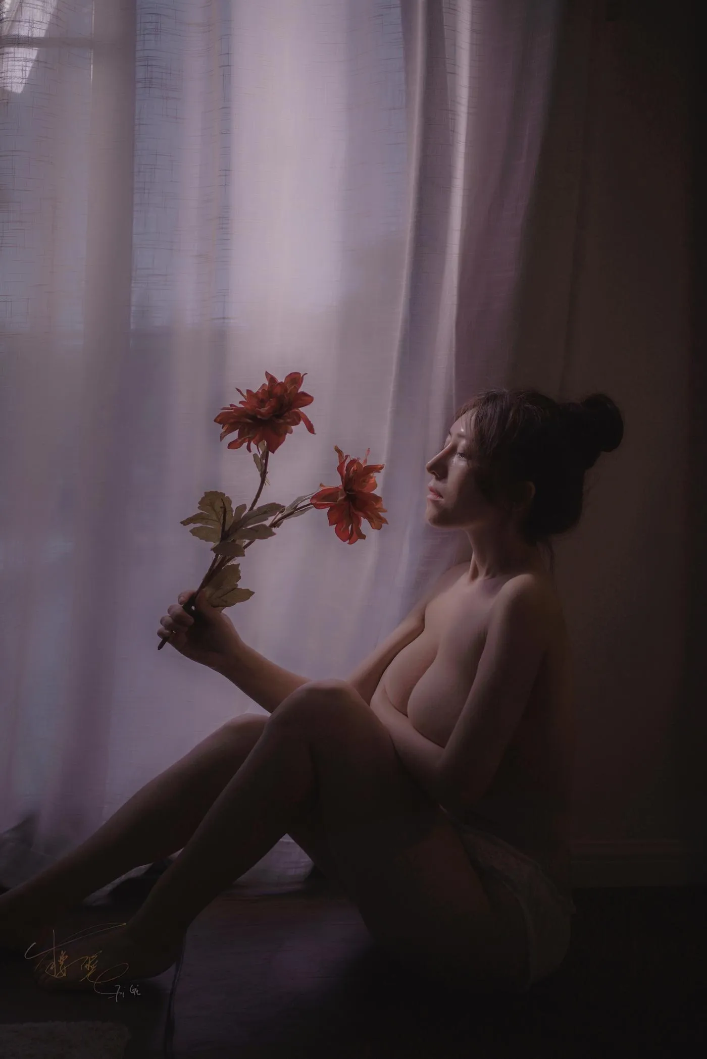 樱晚gigi – NO.23 粉丝群收费写真23 晶莹 [22P]插图8