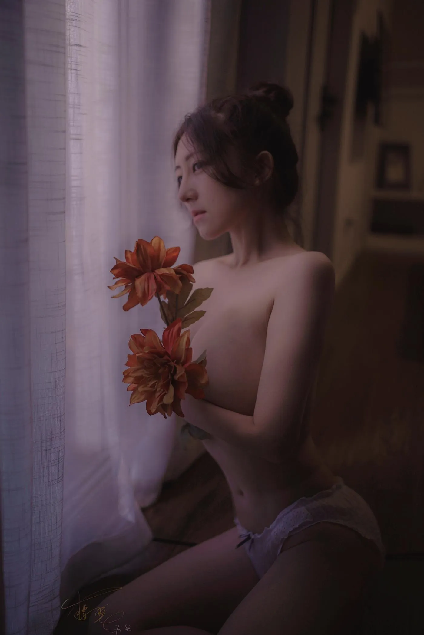 樱晚gigi – NO.23 粉丝群收费写真23 晶莹 [22P]插图2