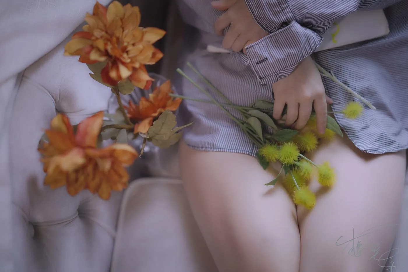 樱晚gigi – NO.29 粉丝群收费写真29 你的衬衫 [22P]插图7