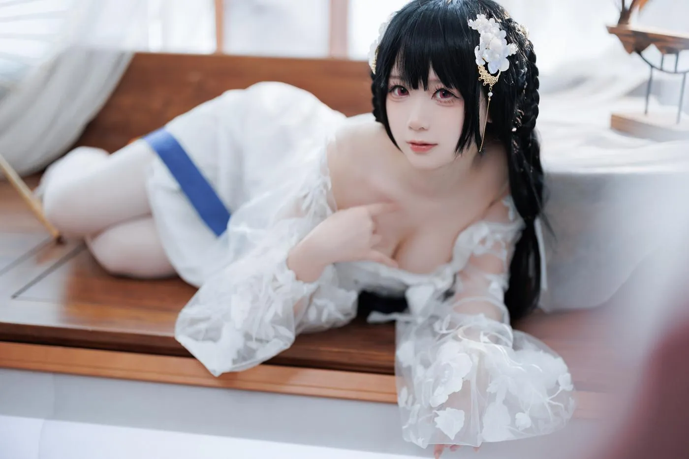 樱落酱w – NO.28 逸仙膏发凝脂 [31P]插图7