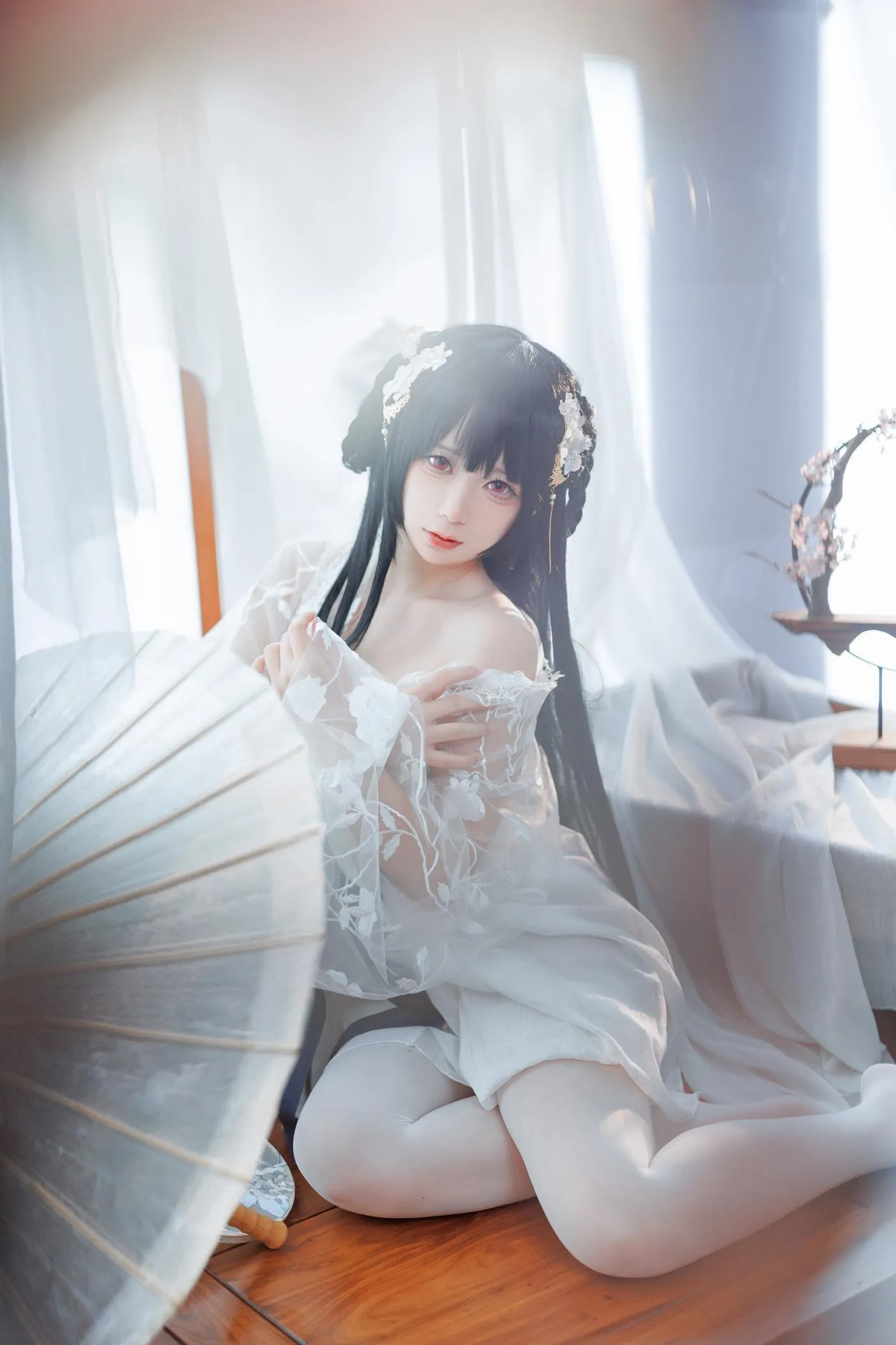 樱落酱w – NO.28 逸仙膏发凝脂 [31P]插图6