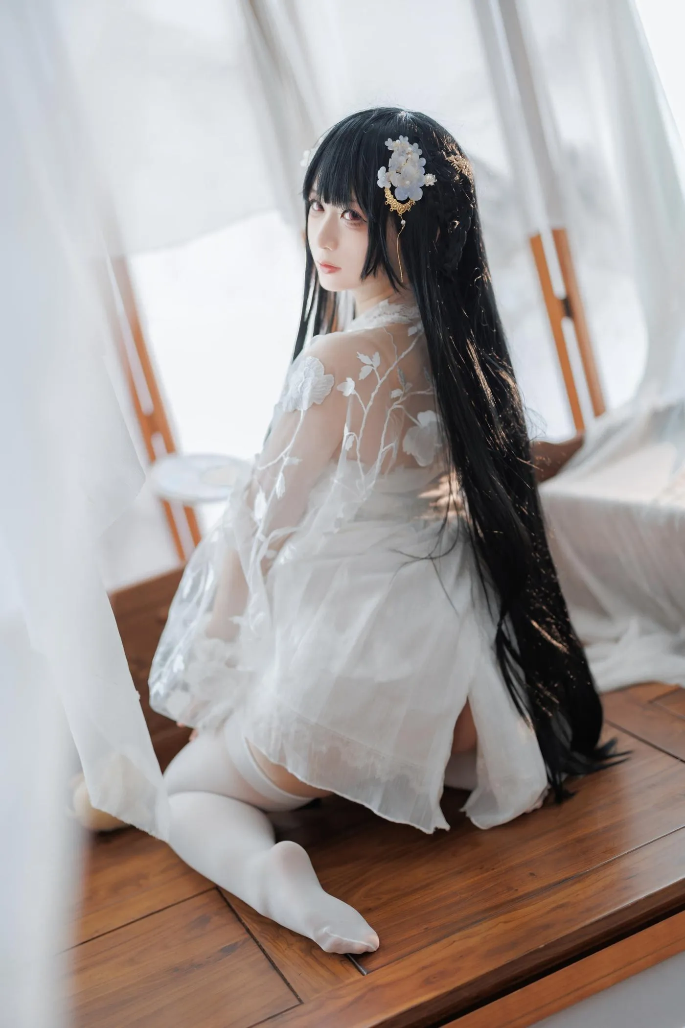 樱落酱w – NO.28 逸仙膏发凝脂 [31P]插图8