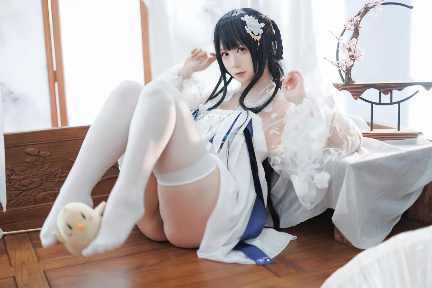 樱落酱w – NO.28 逸仙膏发凝脂 [31P]插图9