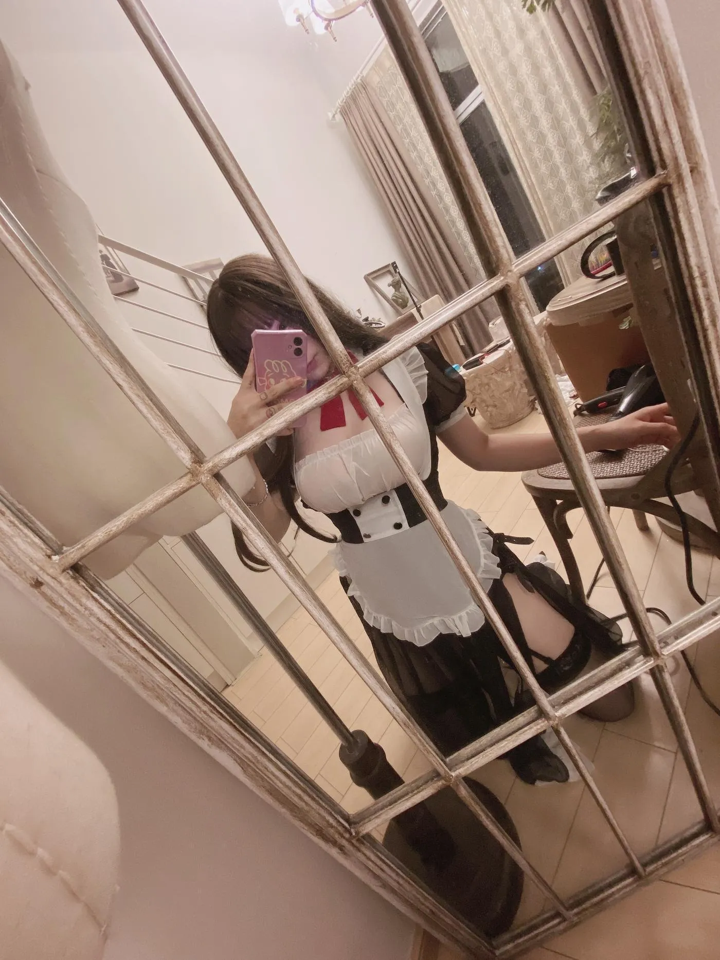 次屁啦 – NO.01 透明女仆桃 [22P]插图1