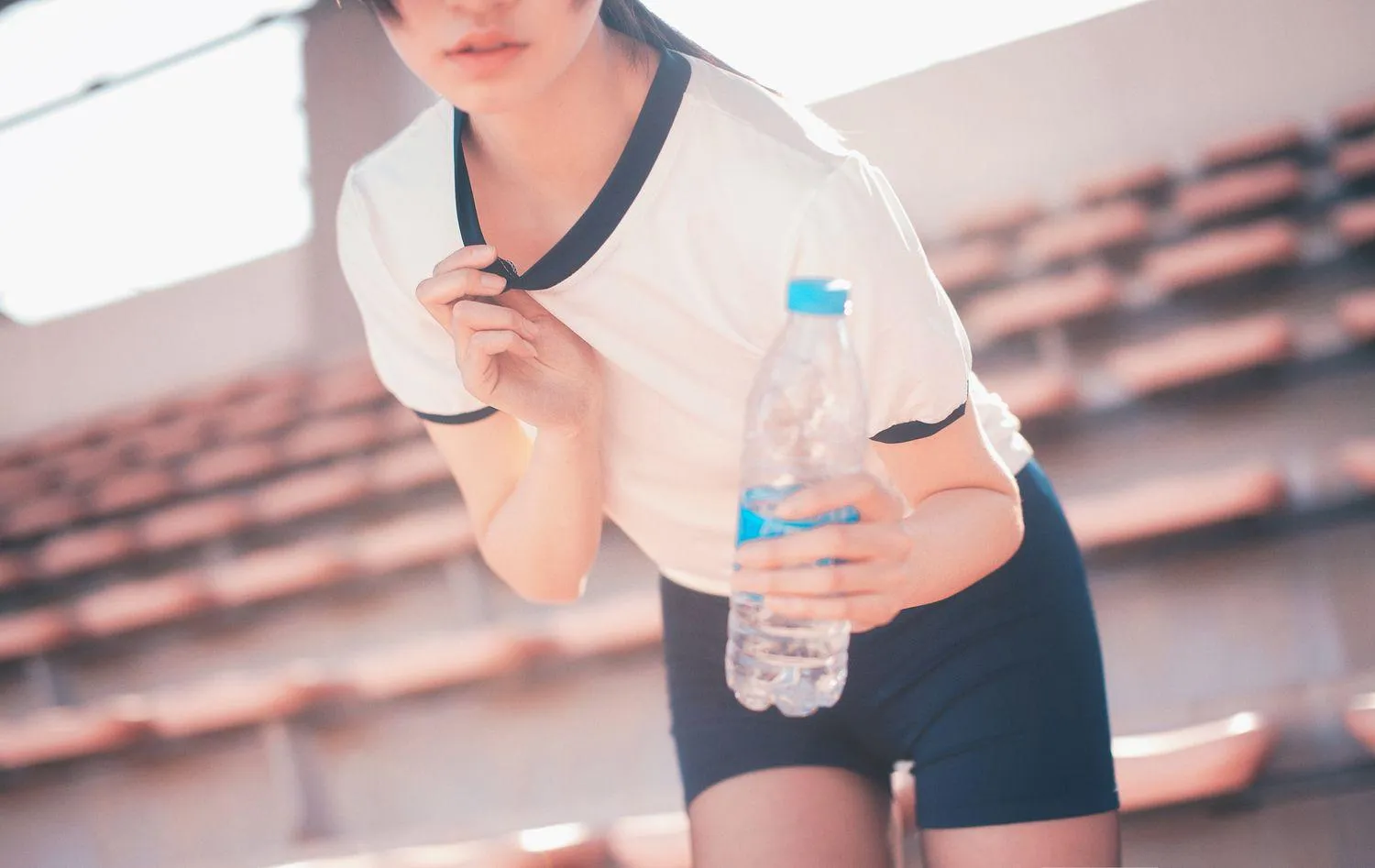 沧霁桔梗 – NO.06 -黑丝体操服 [53P]插图8