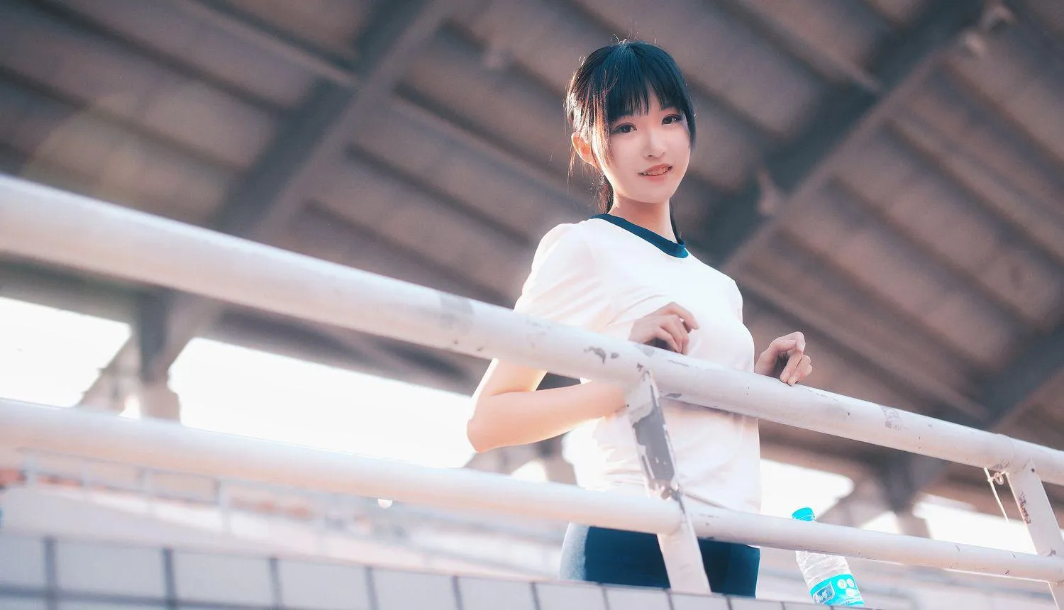 沧霁桔梗 – NO.06 -黑丝体操服 [53P]插图9