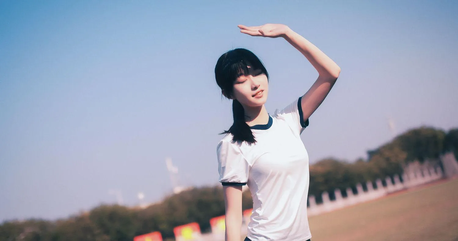 沧霁桔梗 – NO.06 -黑丝体操服 [53P]插图1