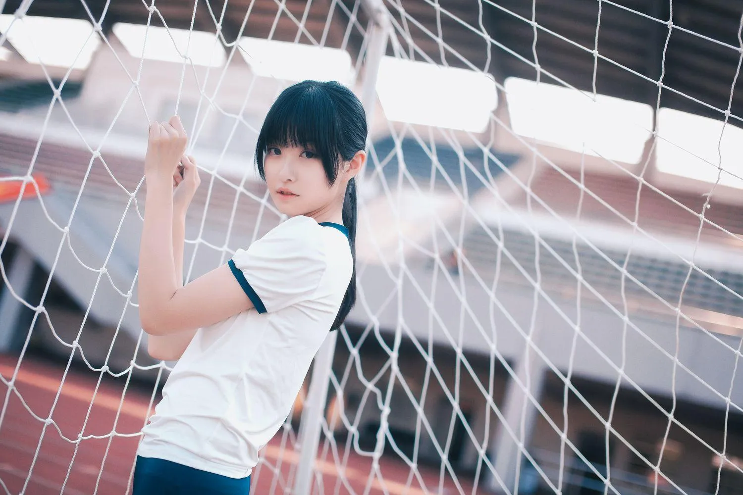沧霁桔梗 – NO.06 -黑丝体操服 [53P]插图2