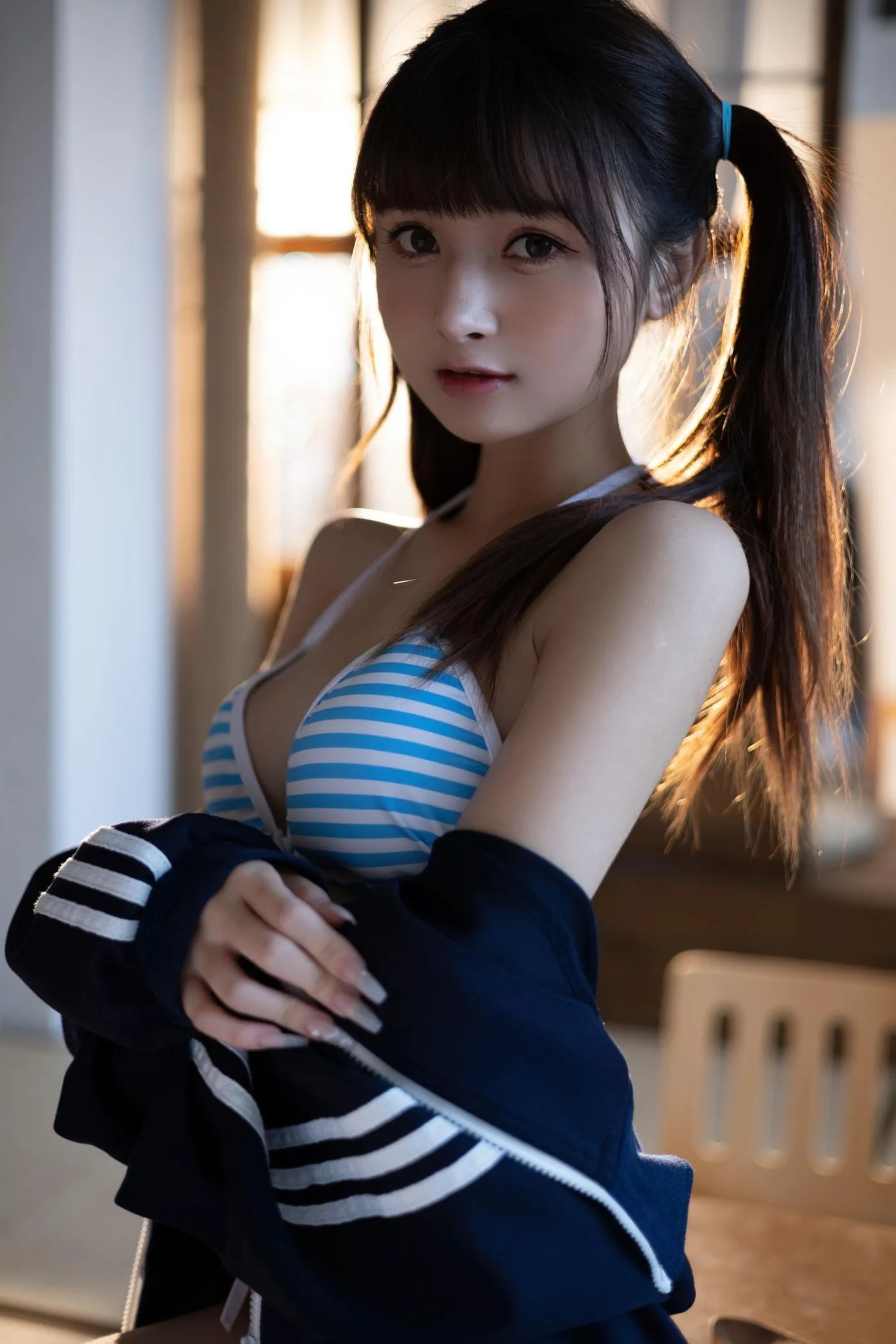 河豚抚子 – NO.01 夏日比基尼 蜜桃臀 [28P]插图5