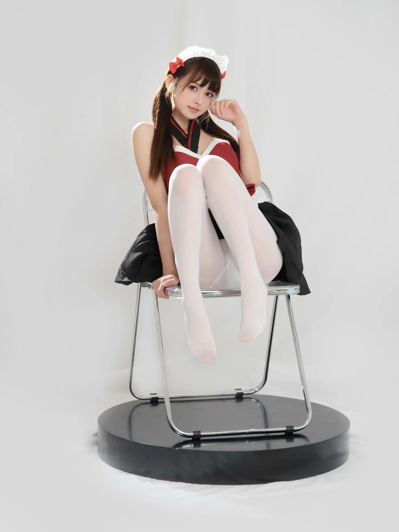 河豚抚子 – NO.07 红衣小女仆 [25P]插图2