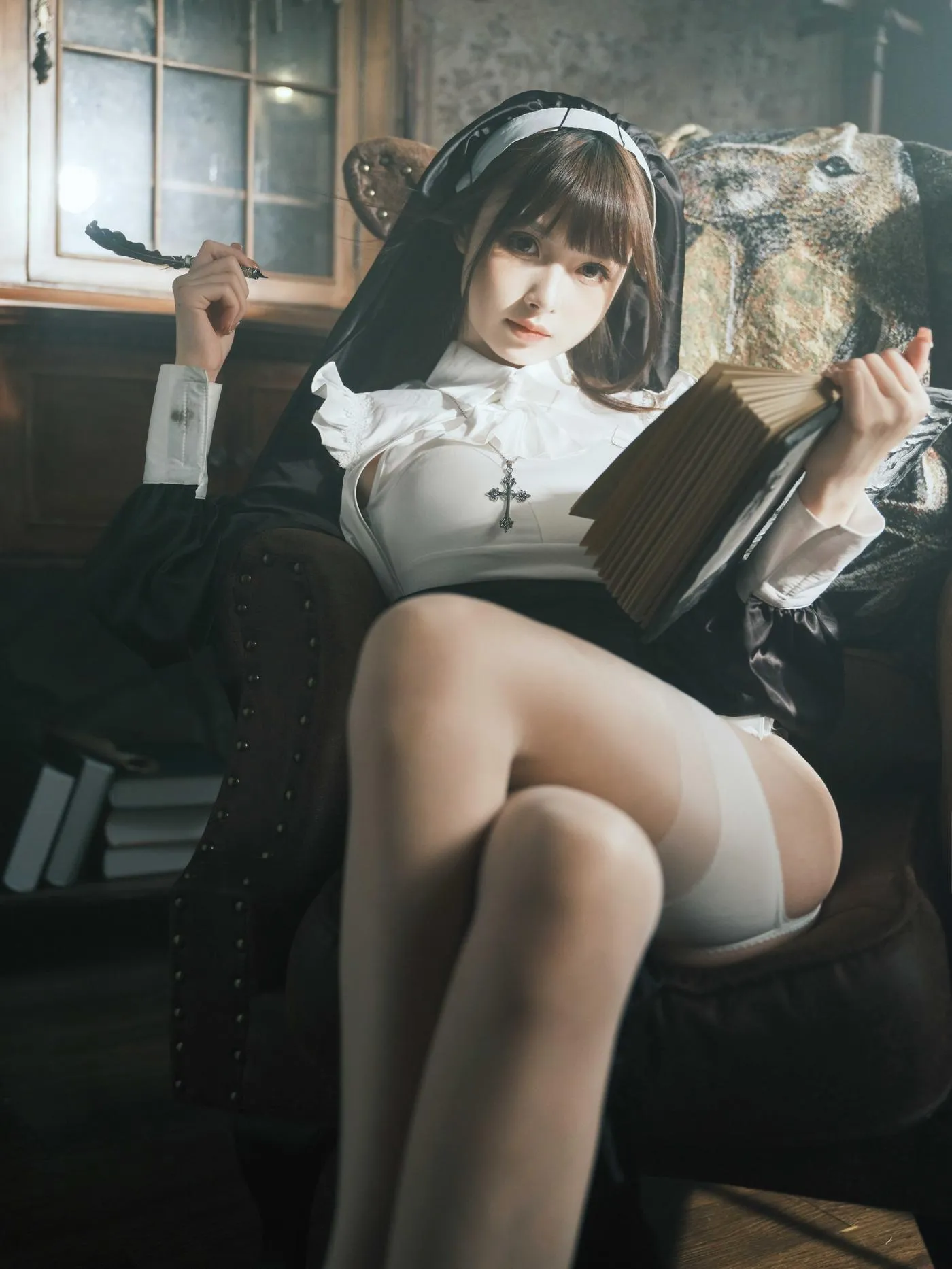 河豚抚子 – NO.10 修女 [15P]插图8
