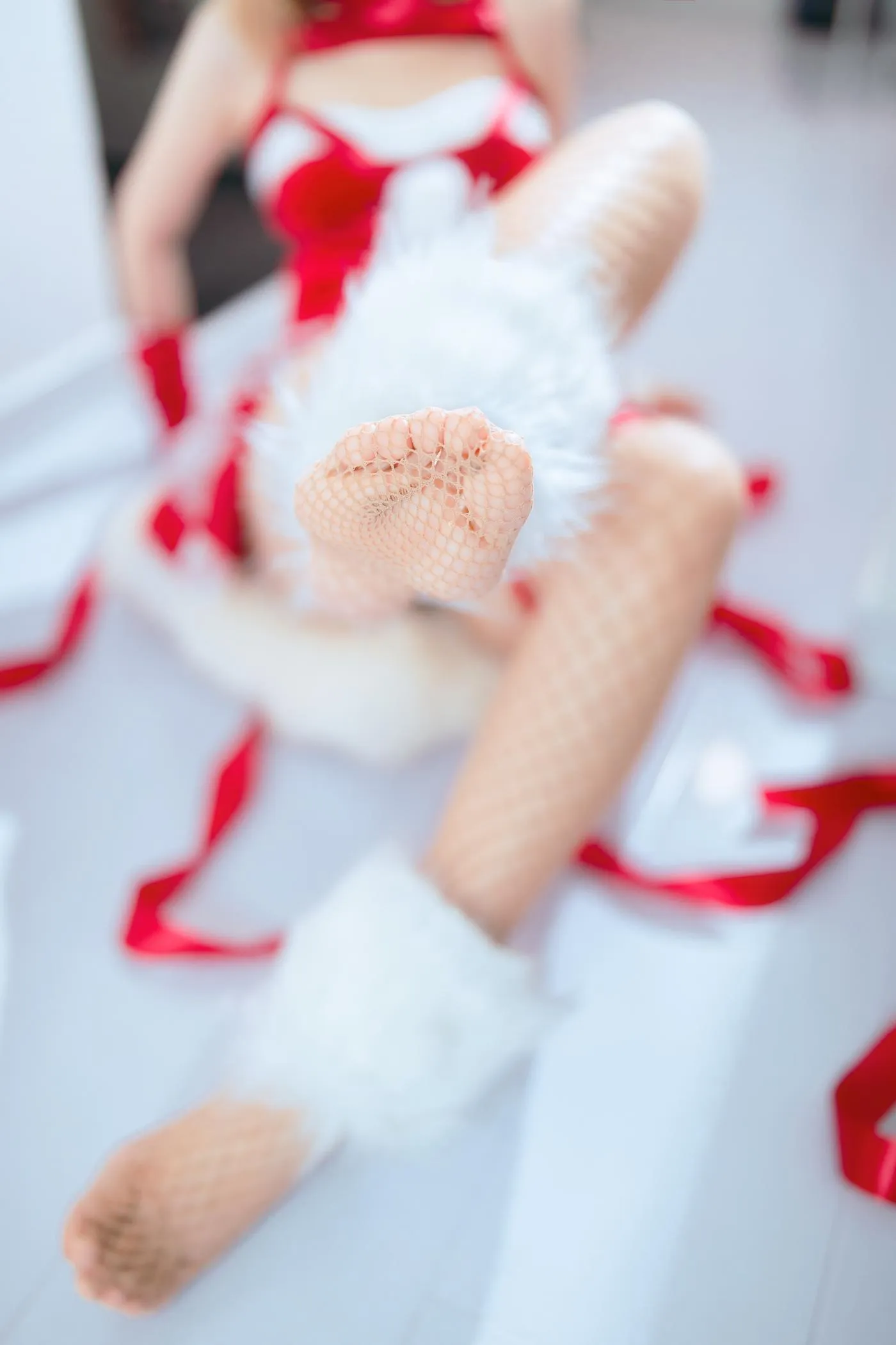 洛桑w伊梓 – NO.06 网袜丝带兔兔 [25P]插图9