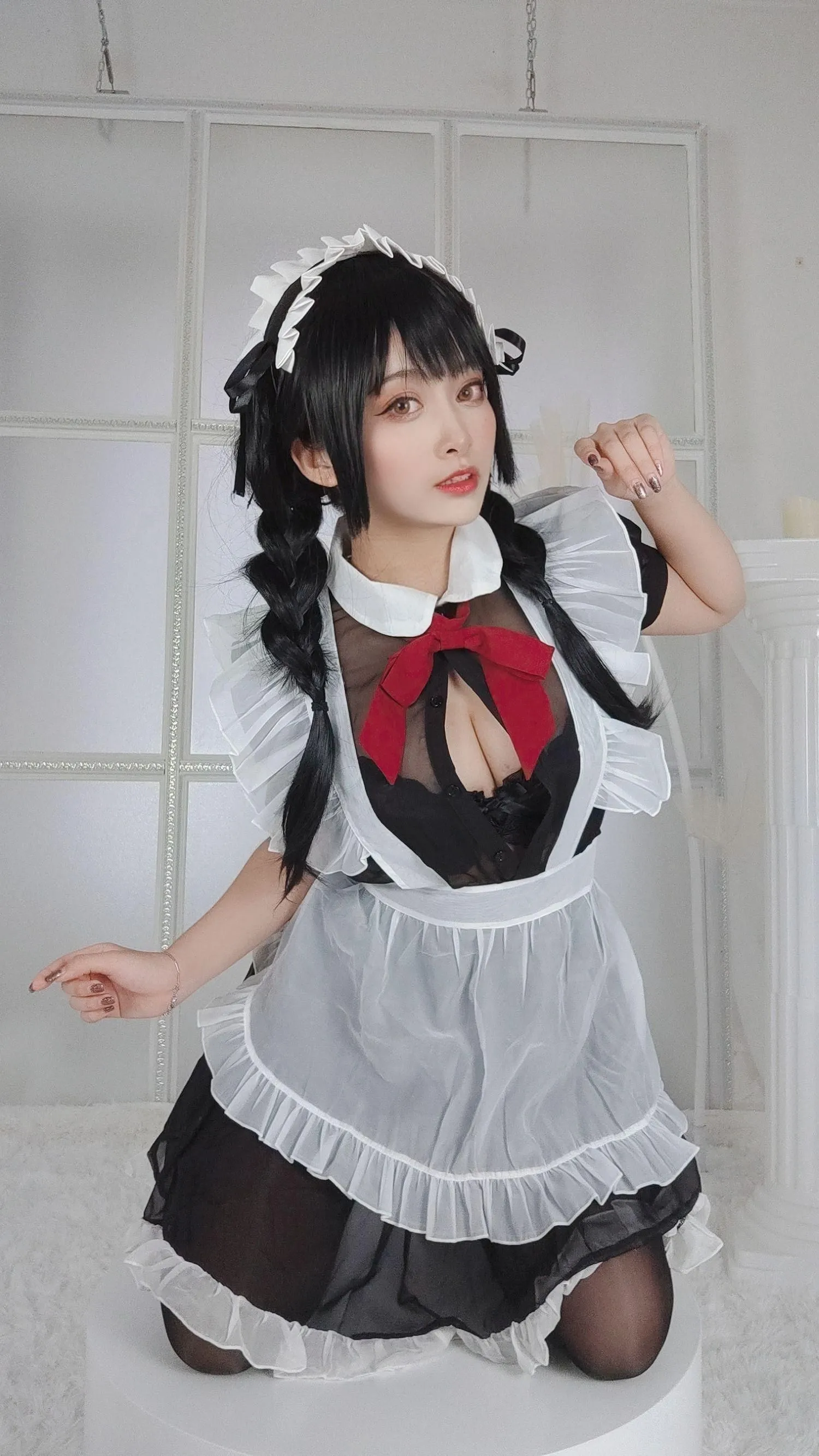洛璃 LoLiSAMA NO.016 黑丝女仆 [93P]插图7