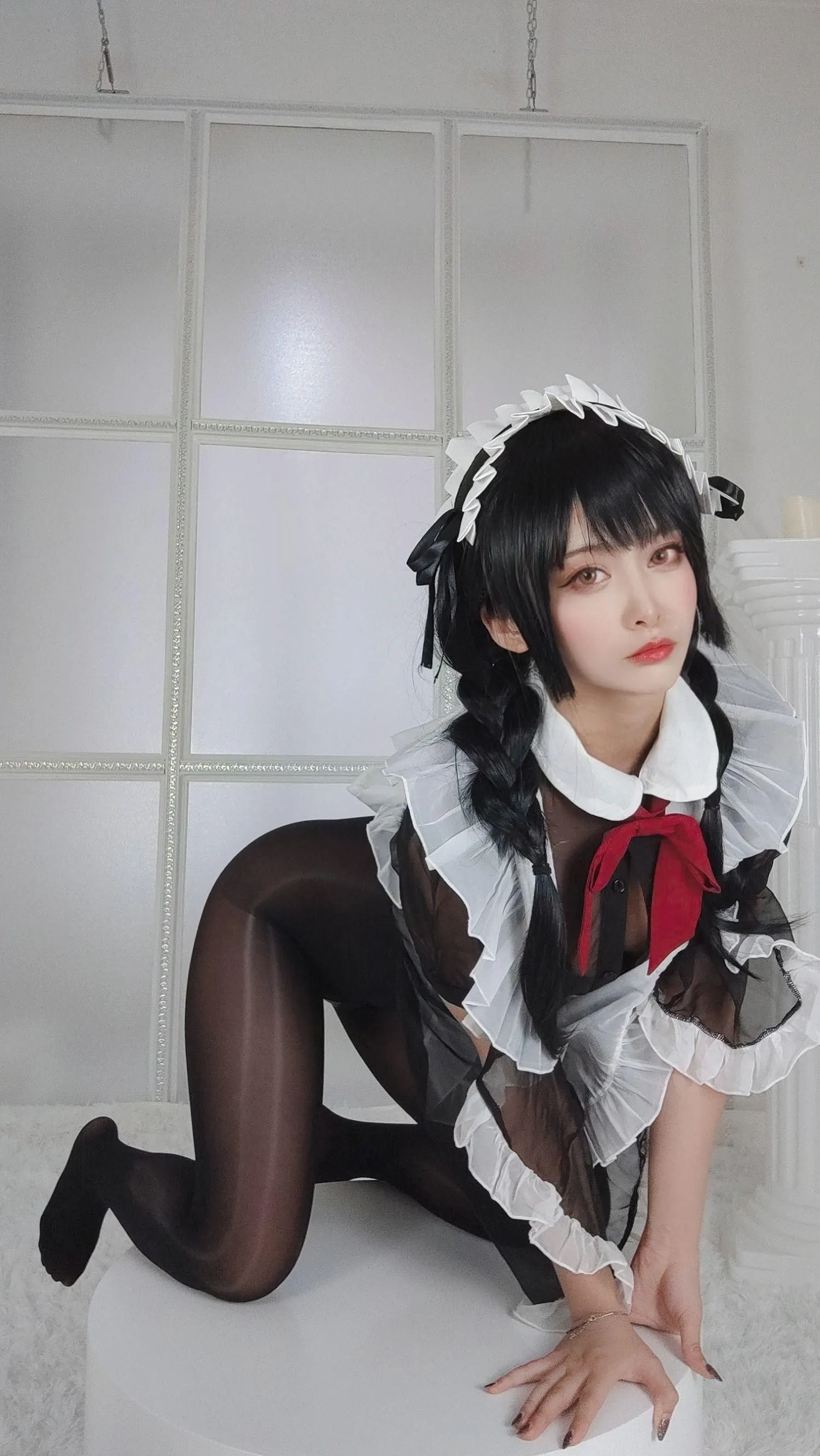 洛璃 LoLiSAMA NO.016 黑丝女仆 [93P]插图8
