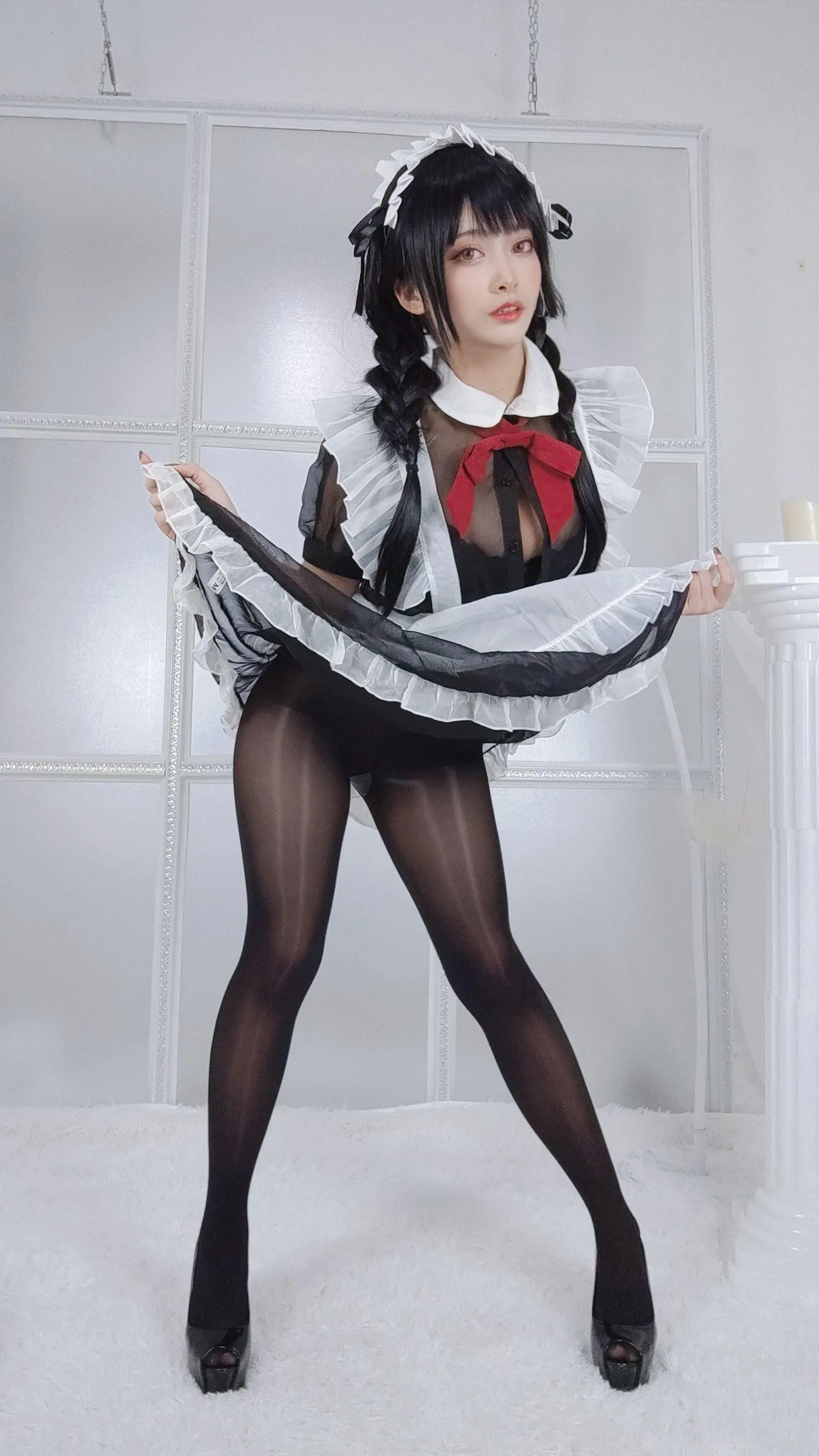 洛璃 LoLiSAMA NO.016 黑丝女仆 [93P]插图8