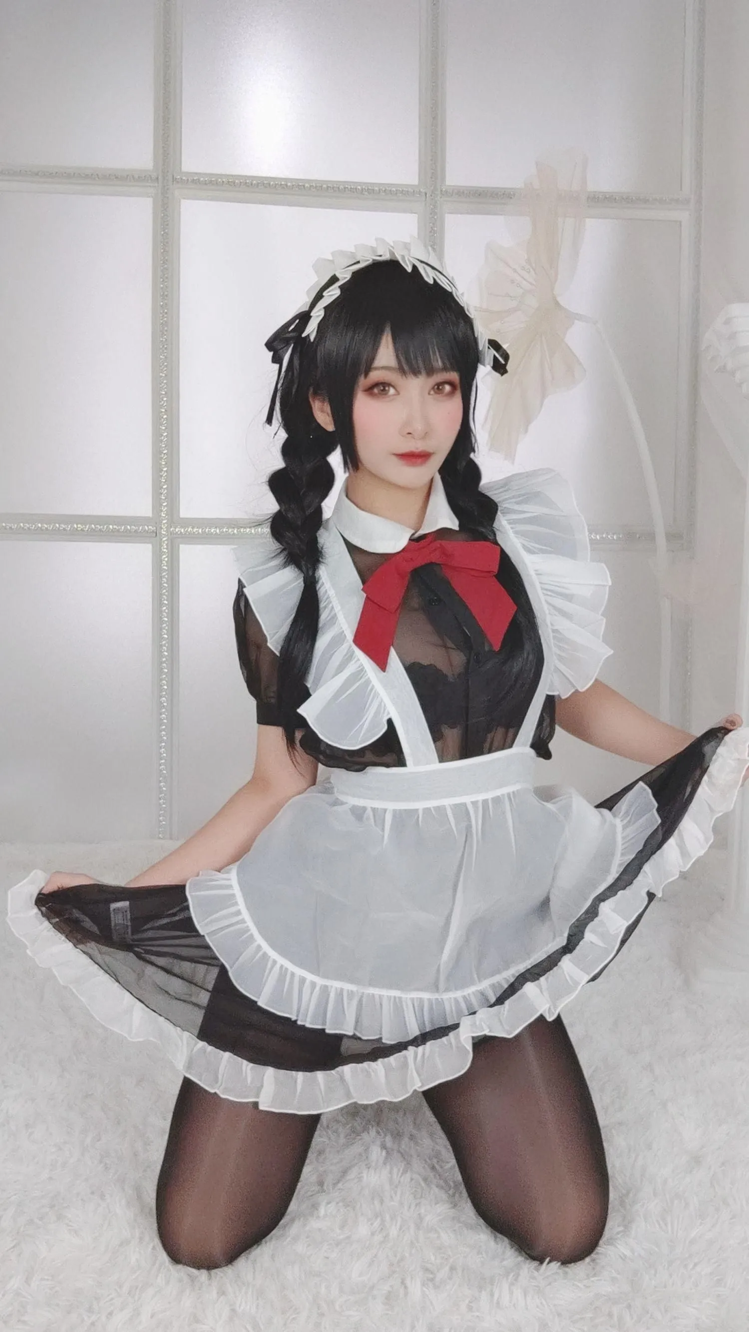 洛璃 LoLiSAMA NO.016 黑丝女仆 [93P]插图5