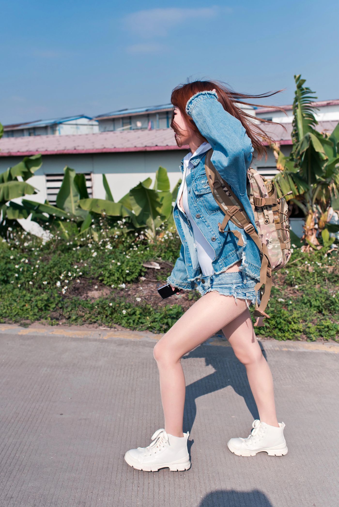 清水由乃 – NO.03 御风街拍 轻水海鸥岛RS牛仔街拍[1] [144P]插图3