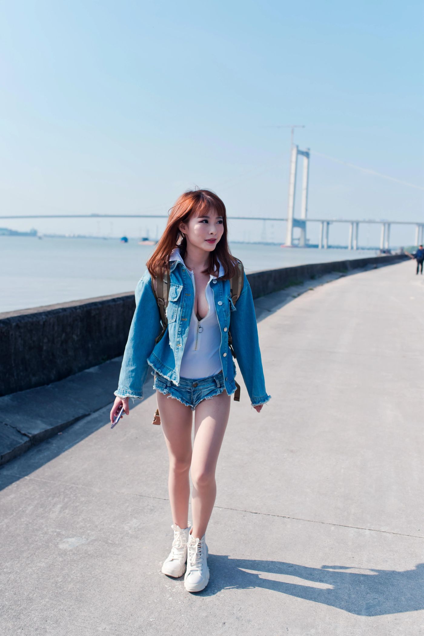 清水由乃 – NO.03 御风街拍 轻水海鸥岛RS牛仔街拍[1] [144P]插图