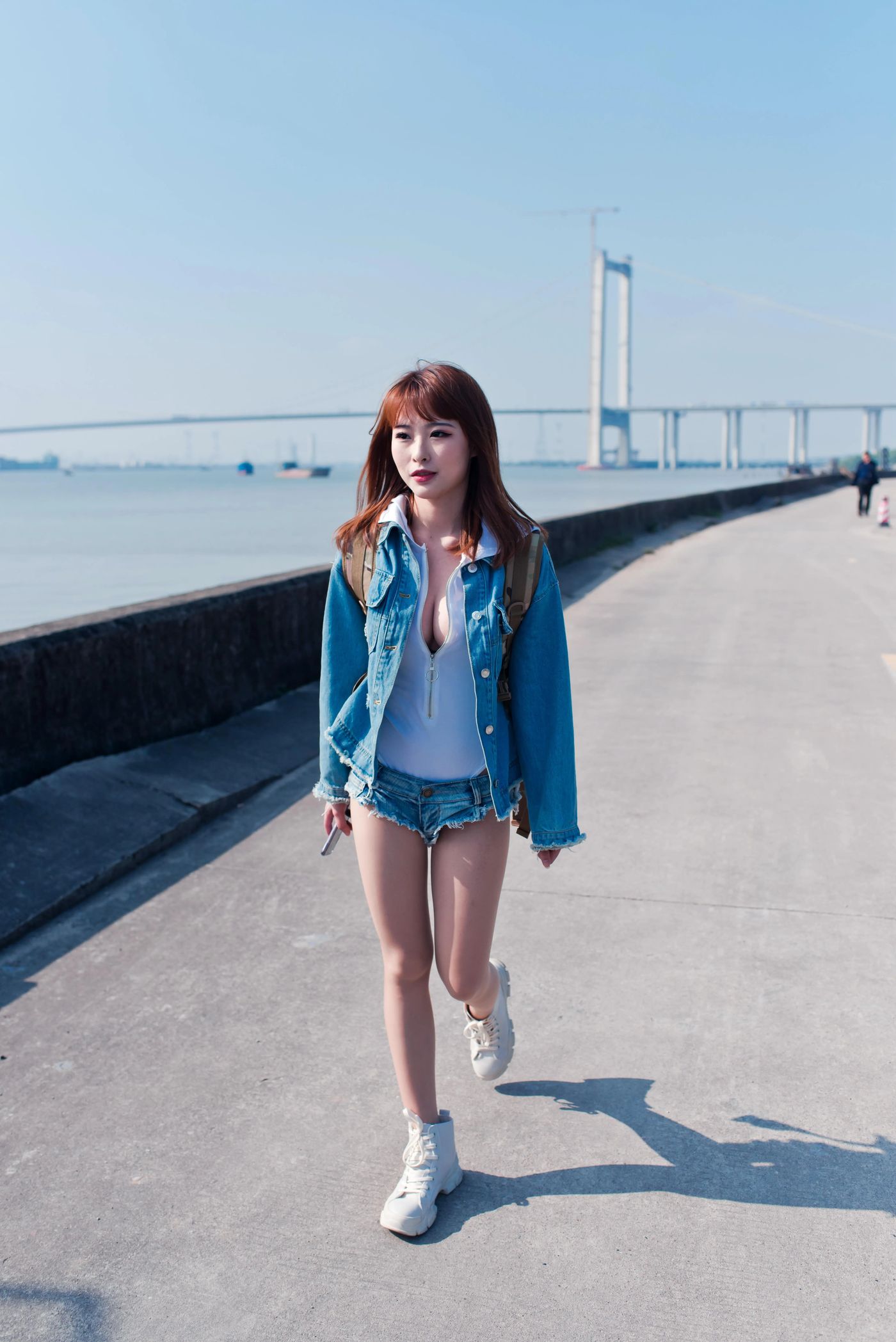 清水由乃 – NO.03 御风街拍 轻水海鸥岛RS牛仔街拍[1] [144P]插图1