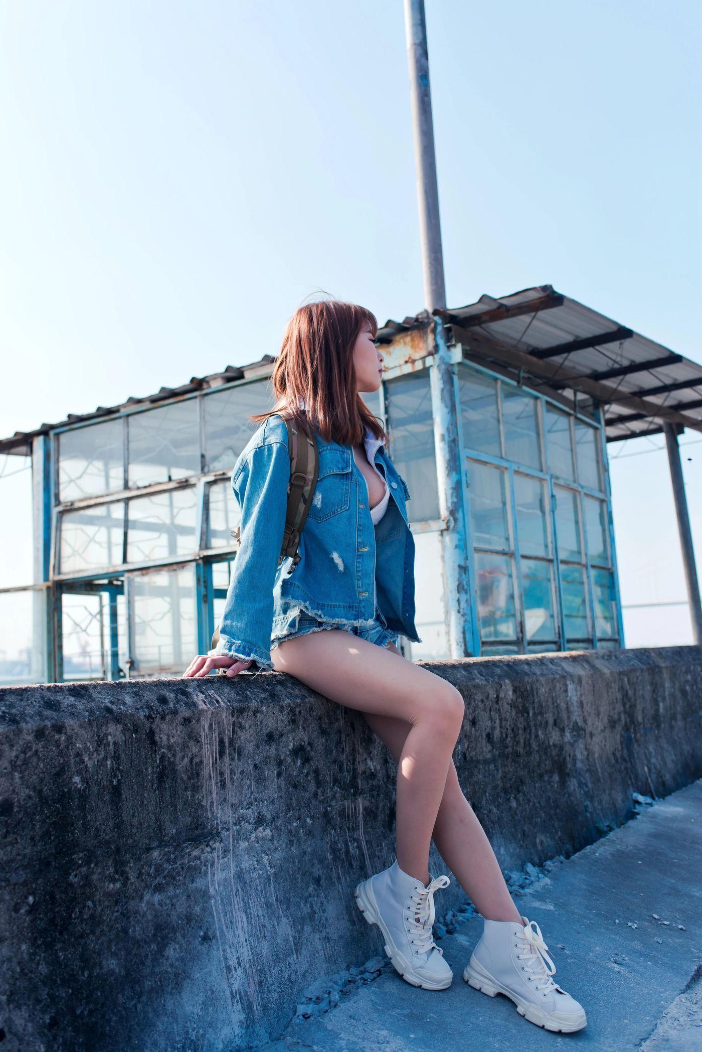 清水由乃 – NO.03 御风街拍 轻水海鸥岛RS牛仔街拍[1] [144P]插图4