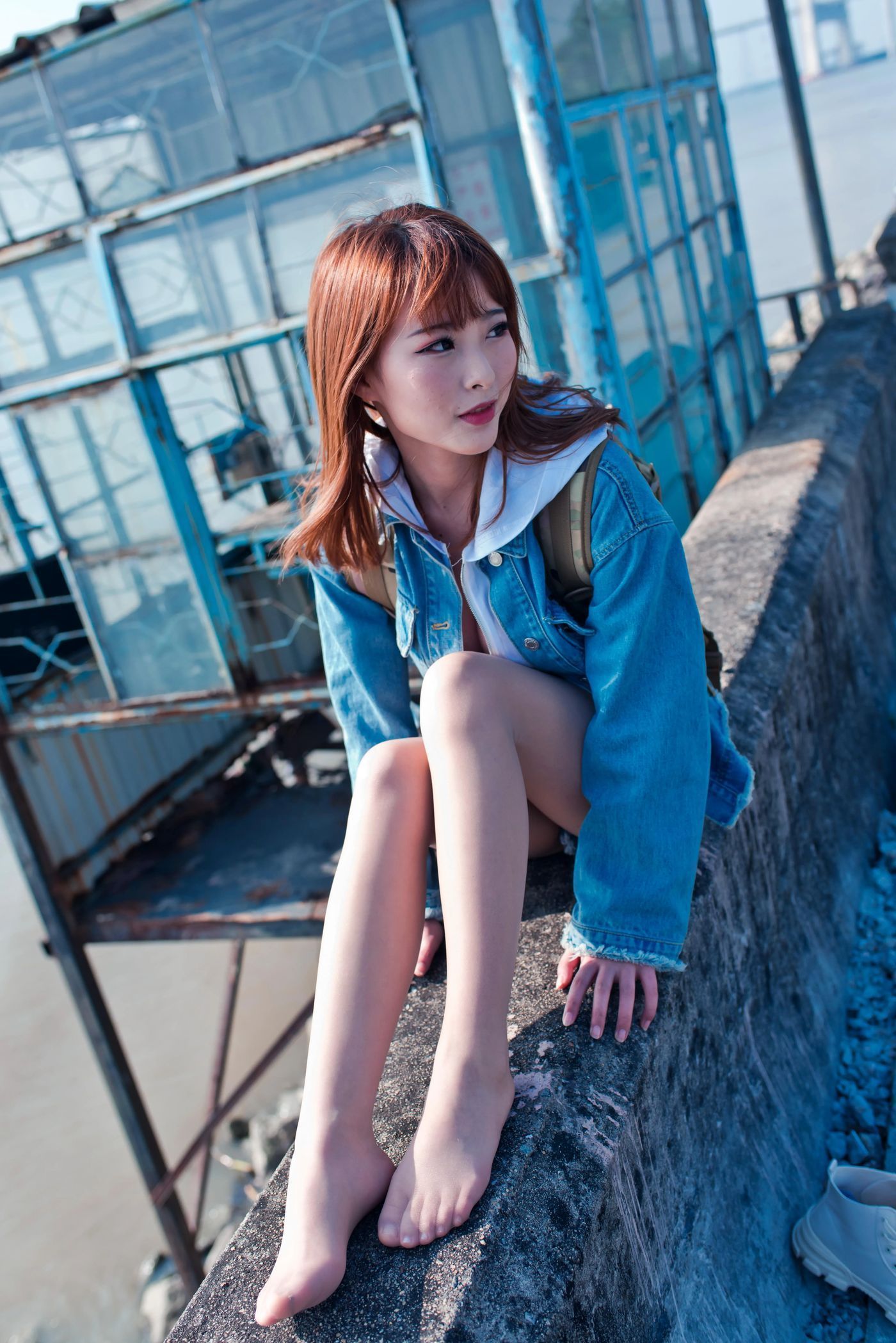 清水由乃 – NO.03 御风街拍 轻水海鸥岛RS牛仔街拍[1] [144P]插图3