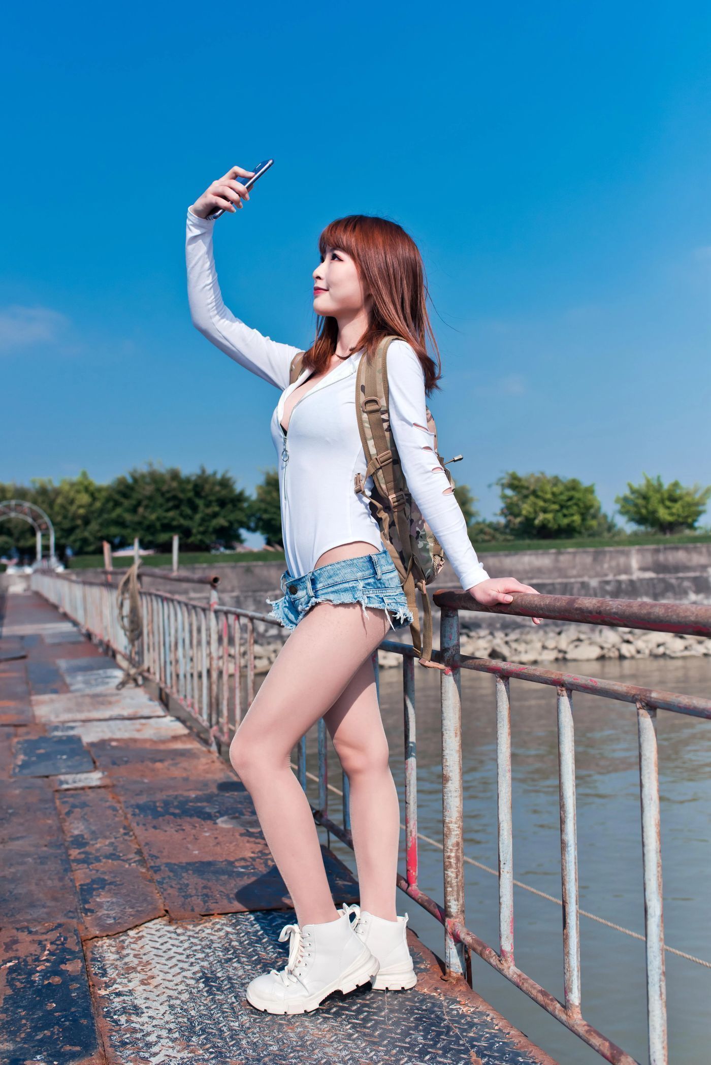 清水由乃 – NO.03 御风街拍 轻水海鸥岛RS牛仔街拍[1] [144P]插图1
