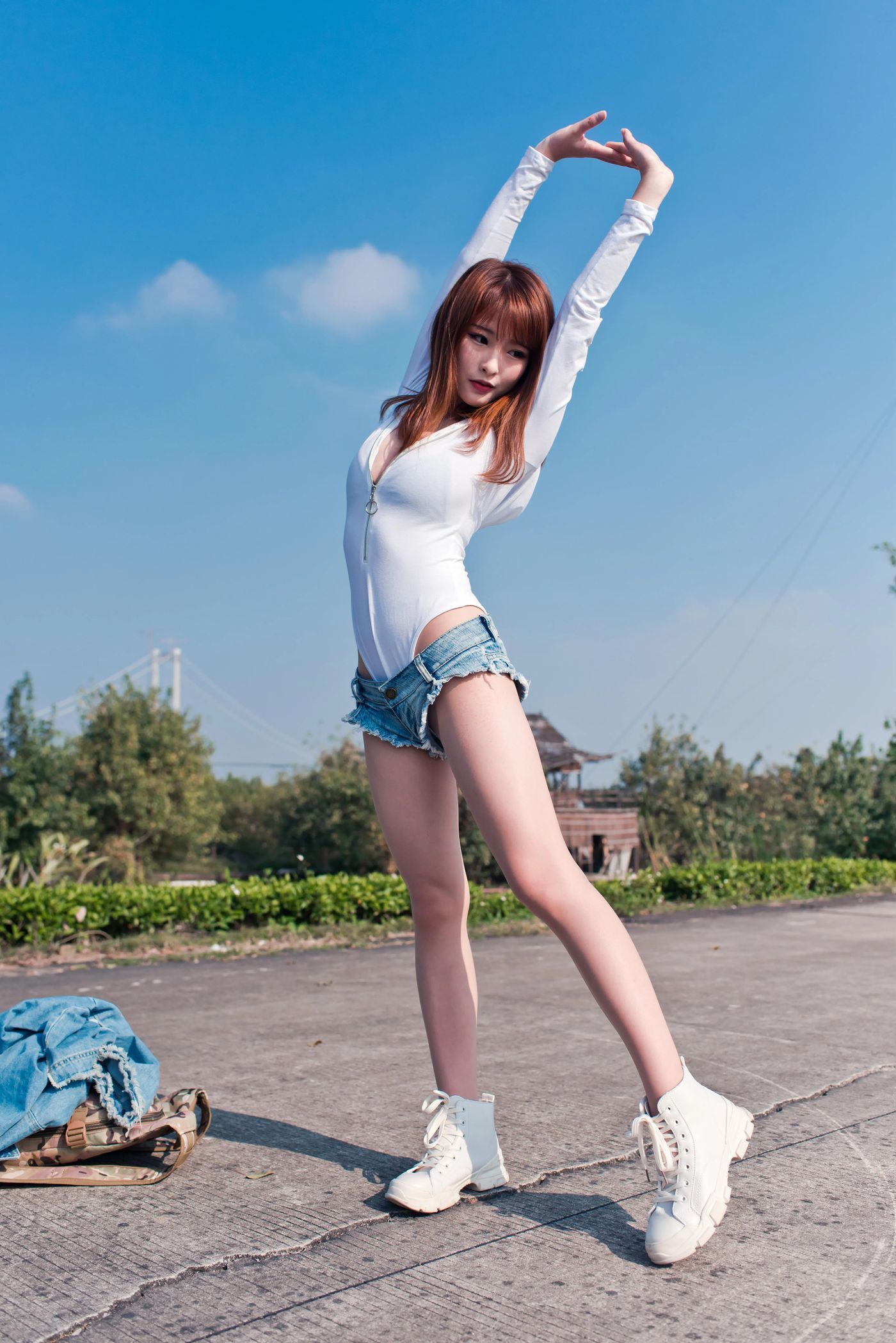 清水由乃 – NO.03 御风街拍 轻水海鸥岛RS牛仔街拍[1] [144P]插图