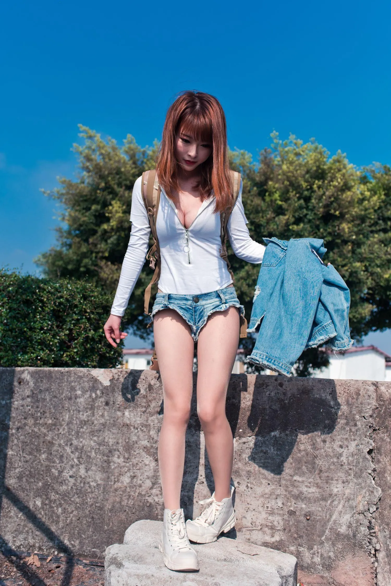 清水由乃 – NO.03 御风街拍 轻水海鸥岛RS牛仔街拍[2] [94P]插图8
