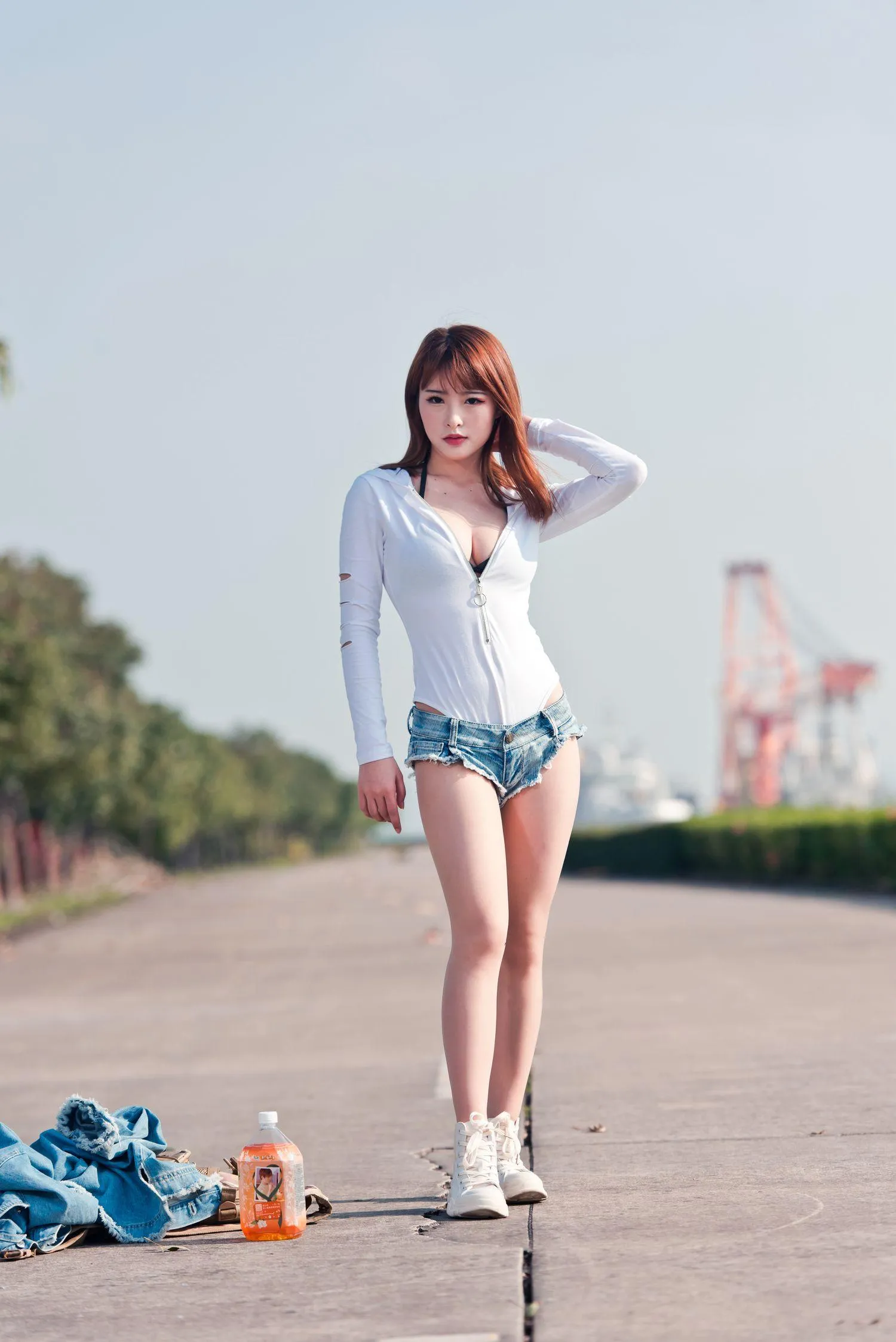 清水由乃 – NO.03 御风街拍 轻水海鸥岛RS牛仔街拍[2] [94P]插图8