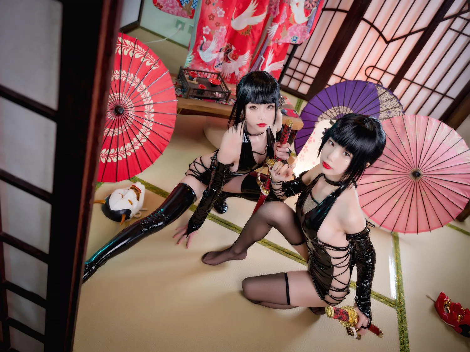 清水由乃 – NO.09 &水淼 忍者双人 [31P]插图