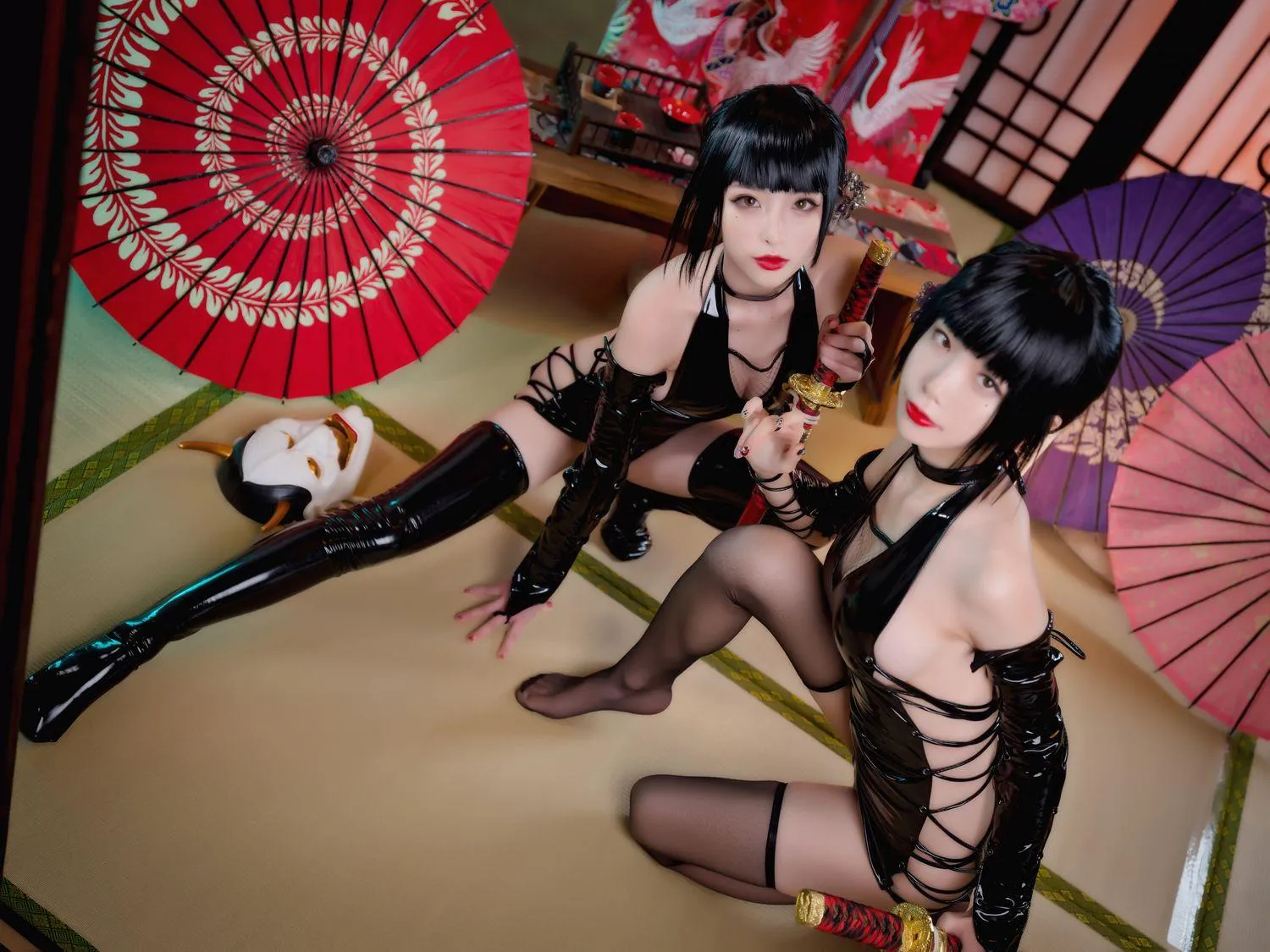 清水由乃 – NO.09 &水淼 忍者双人 [31P]插图1