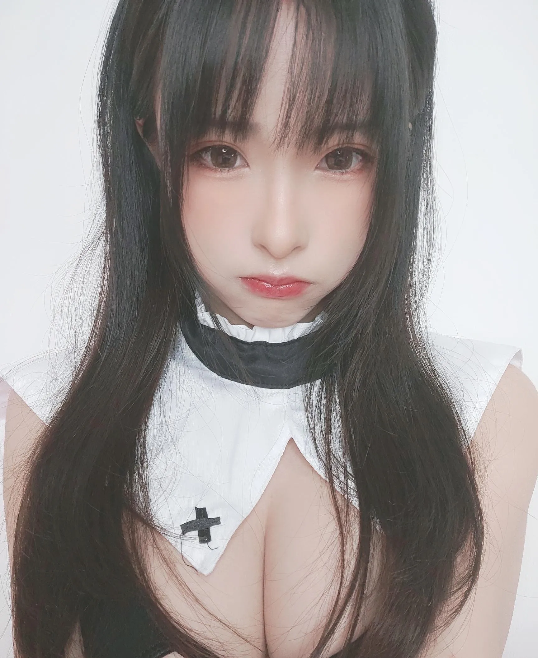 清水由乃 – NO.10 黑丝修女 [29P]插图8