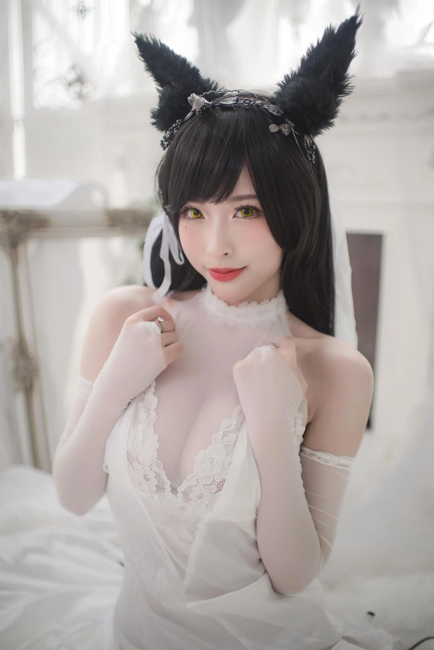 清水由乃 – NO.14 爱宕婚纱 [49P]插图7
