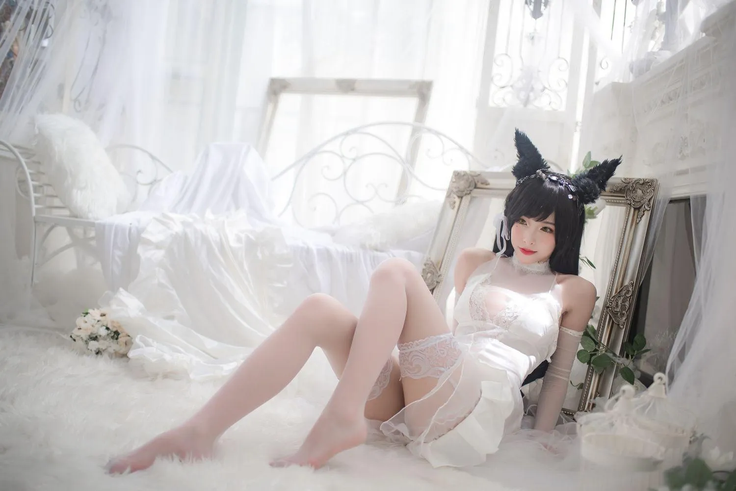 清水由乃 – NO.14 爱宕婚纱 [49P]插图7