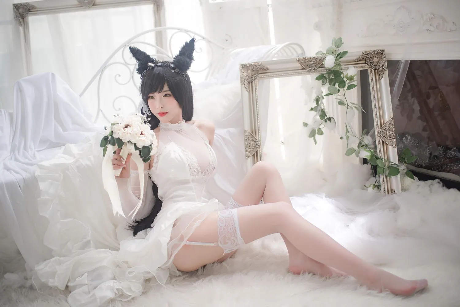 清水由乃 – NO.14 爱宕婚纱 [49P]插图9