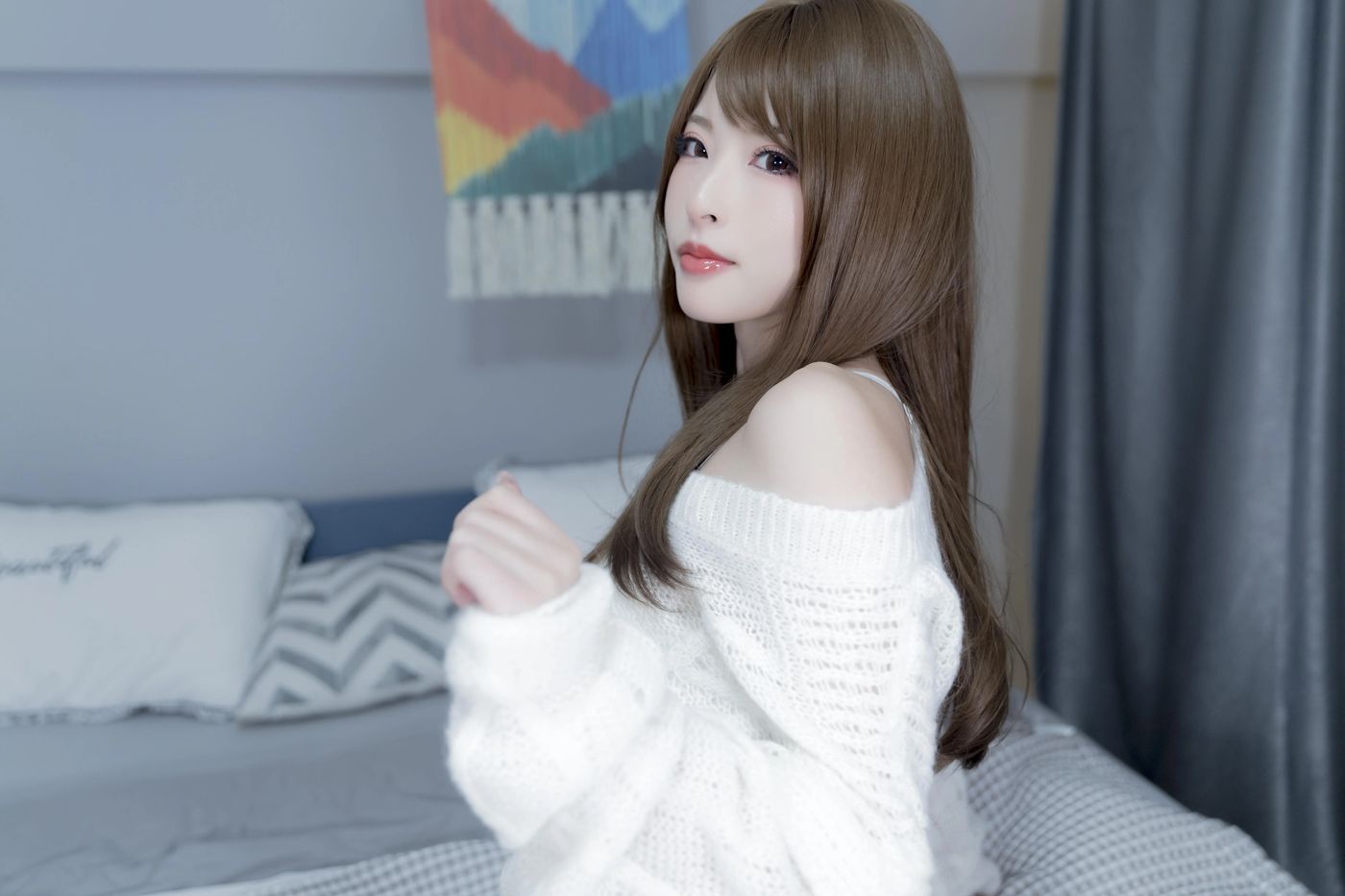 清水由乃 – NO.17 黑丝毛衣 [42P]插图3