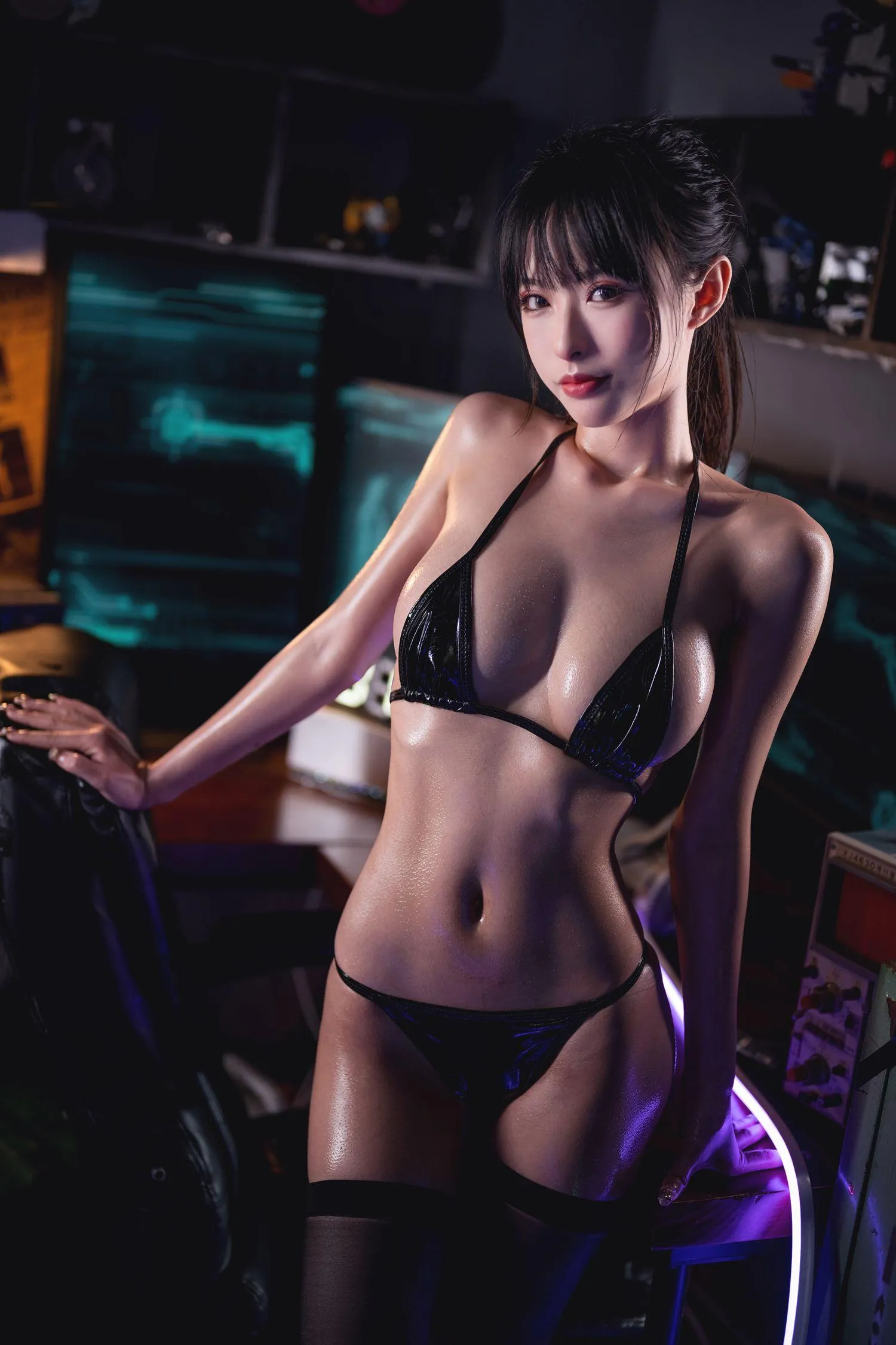 清水由乃 – NO.18 抹油比基尼 [55P]插图9