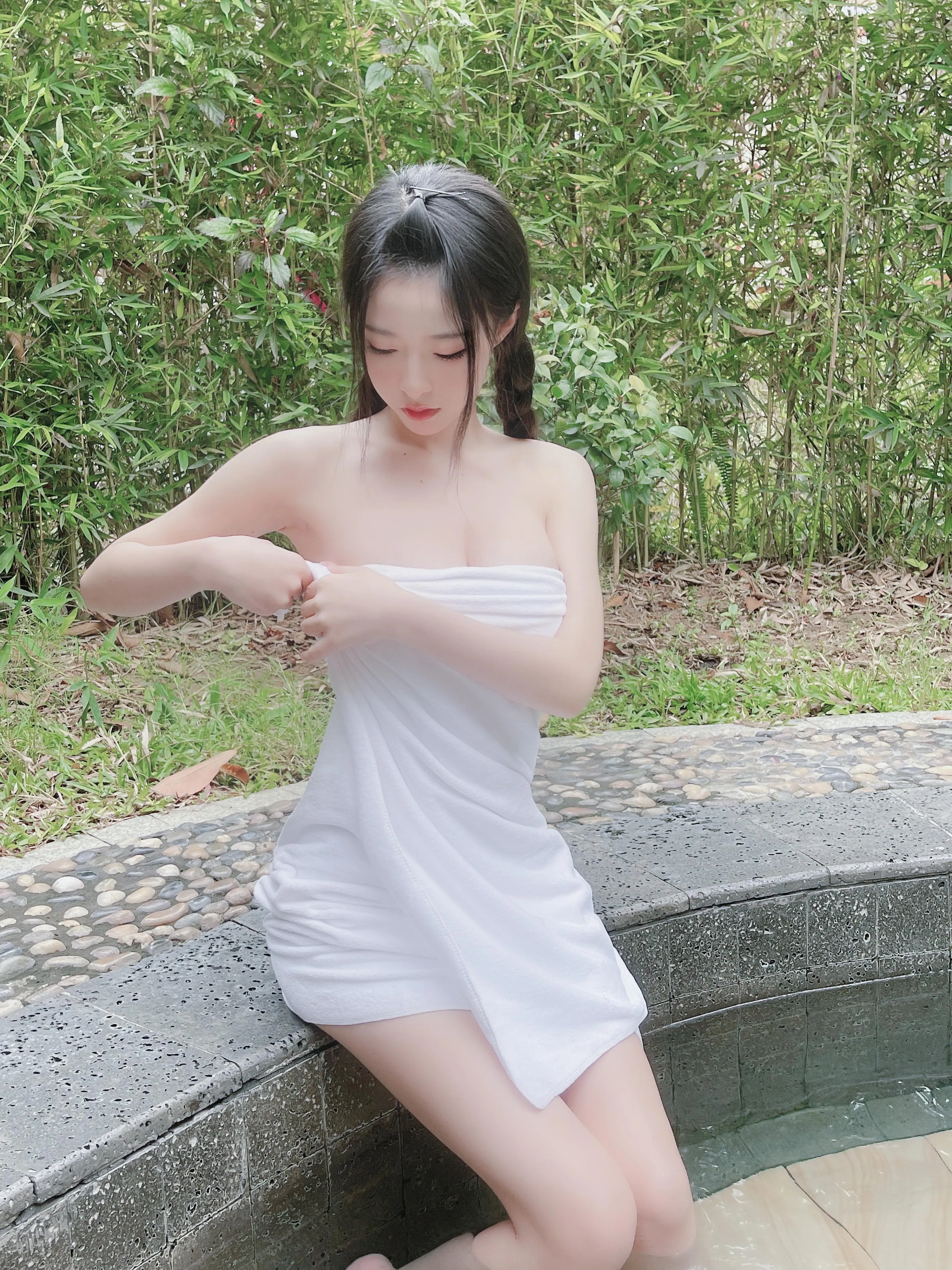 清水由乃 – NO.19 温泉浴巾 [26P]插图9