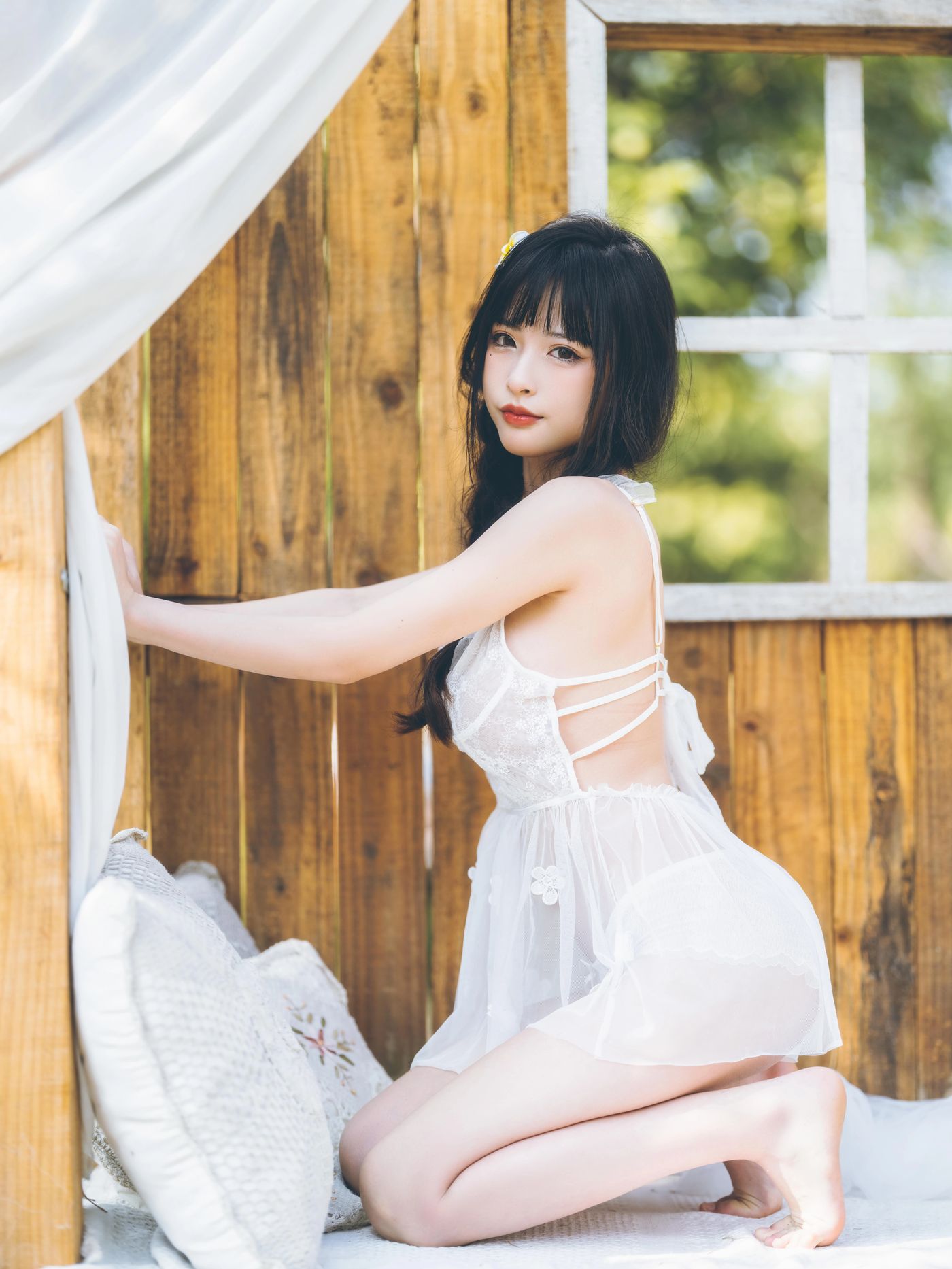 清水由乃 – NO.21 田园蕾丝裙 [65P]插图3