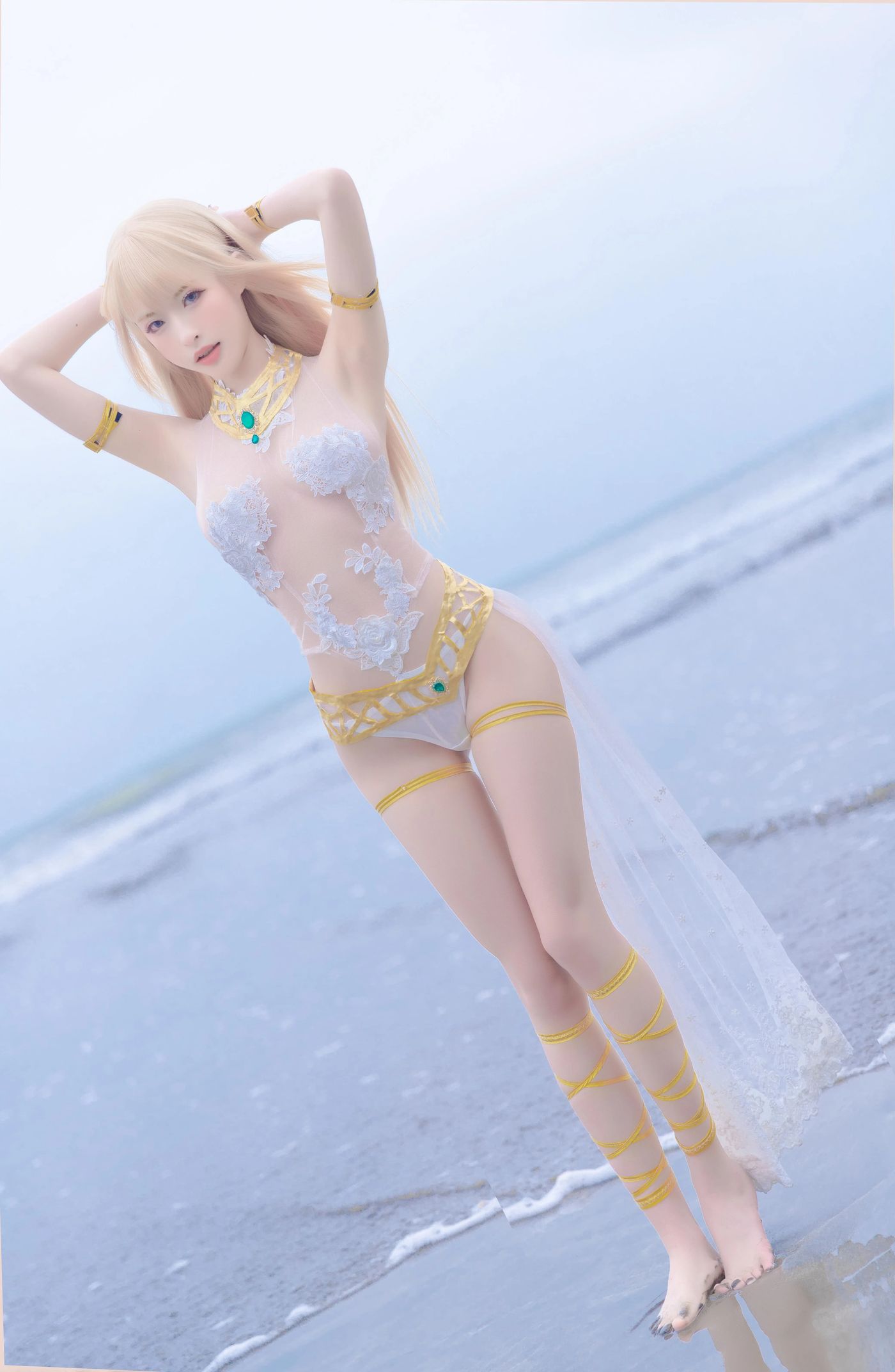 清水由乃 – NO.24 玛丽萝丝-白色泳衣 [33P]插图1